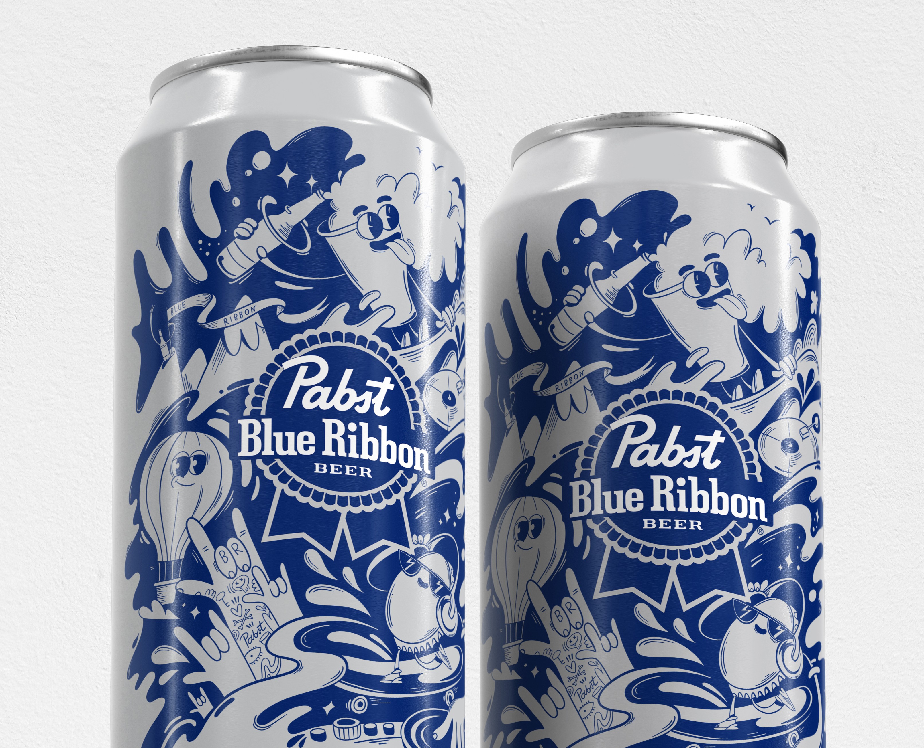 Beer can illustration на Dprofile