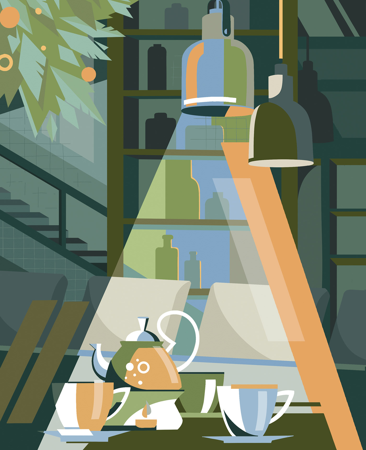 Illustrations for menu covers — Изображение №7 — Иллюстрация, Графика на Dprofile