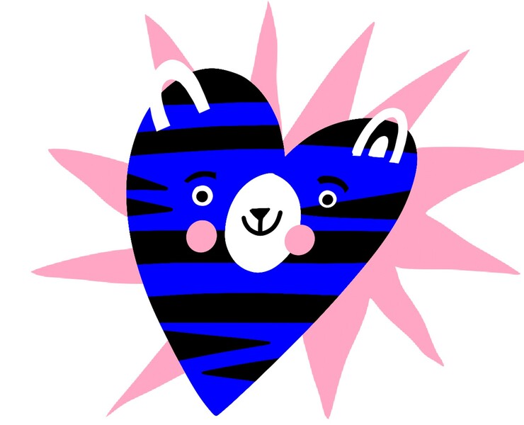 Telegram stickers TIGERS — Иллюстрация, Маркетинг на Dprofile