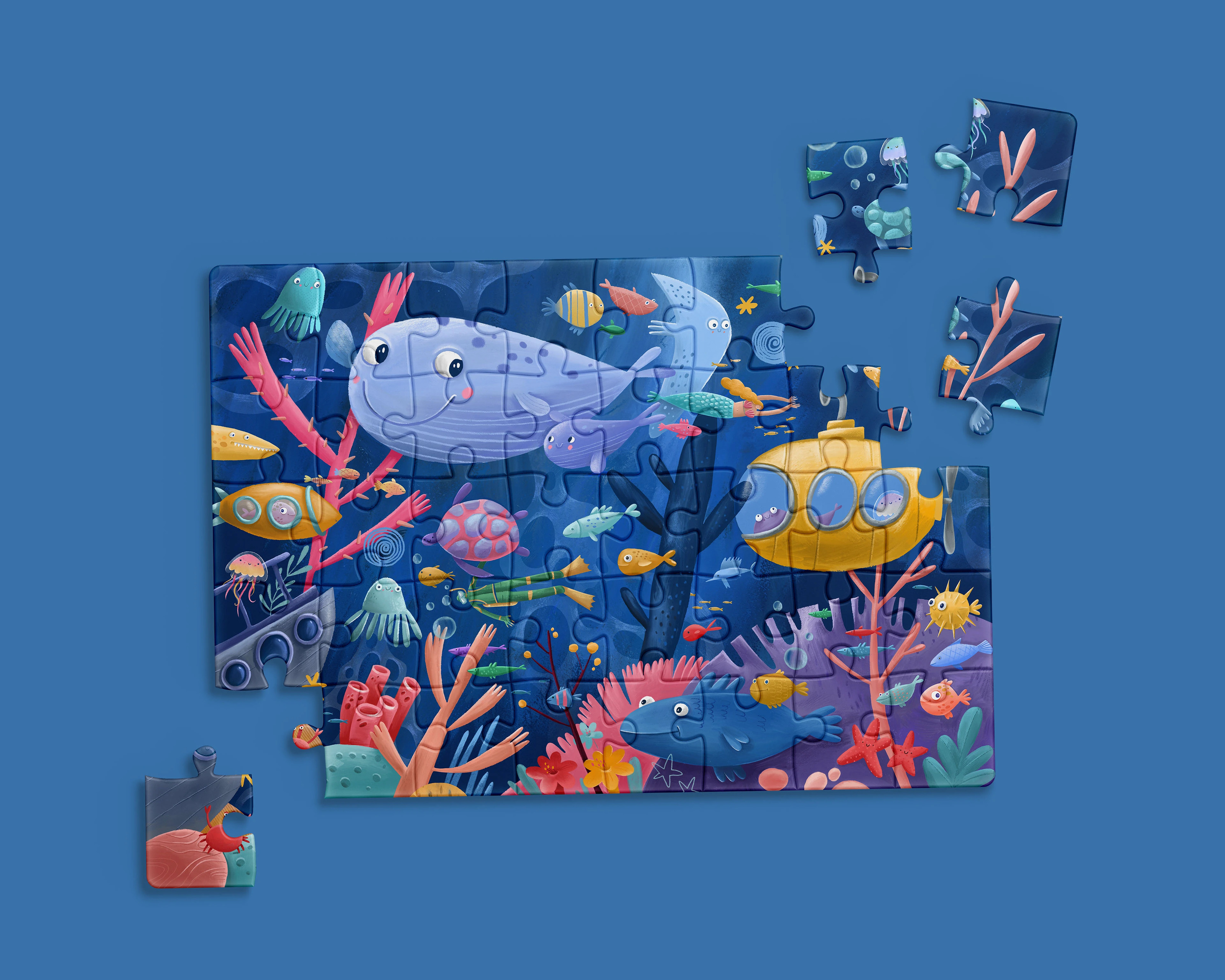 UNDERWATER WORLD — Изображение №5 — Иллюстрация на Dprofile