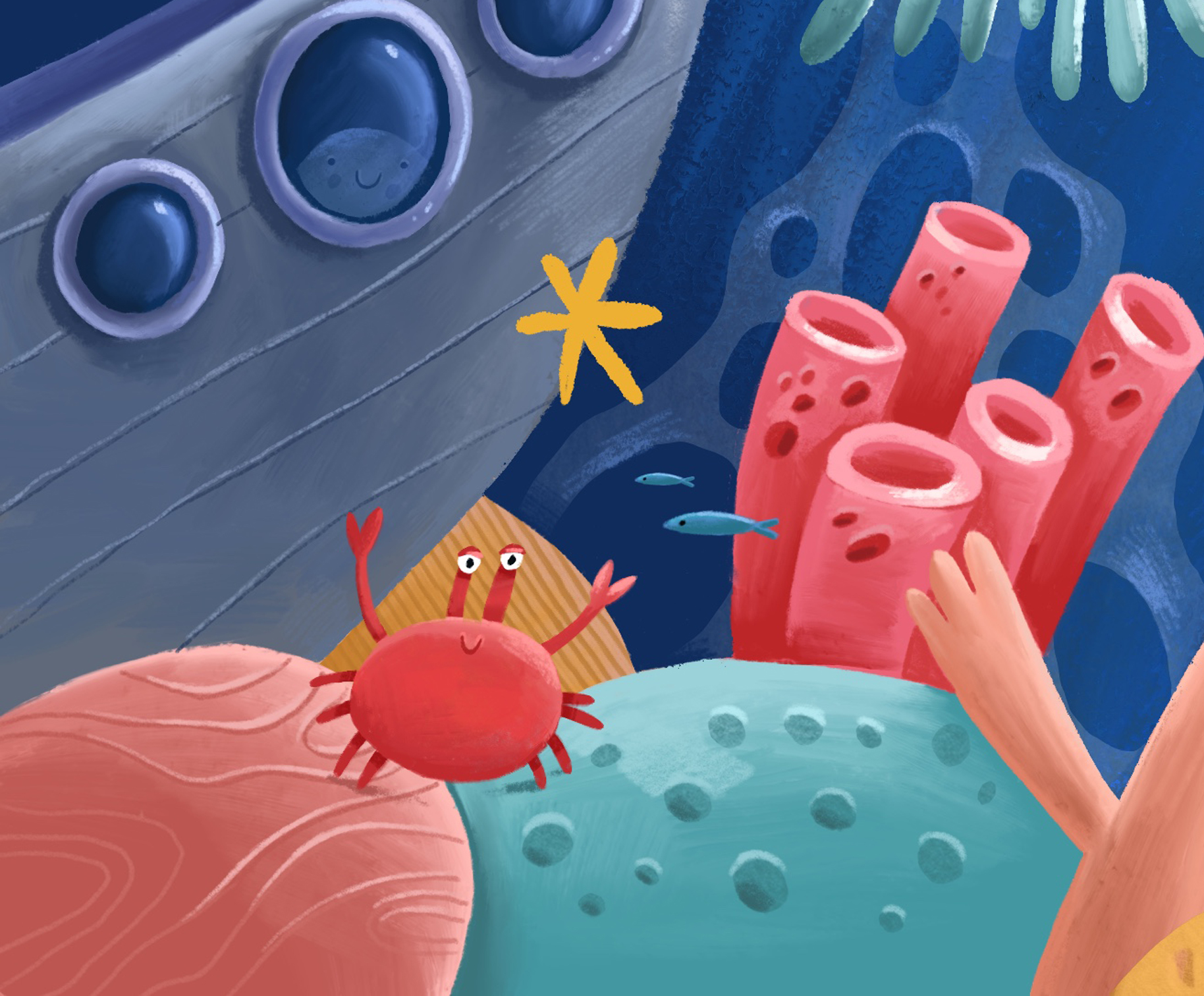 UNDERWATER WORLD — Изображение №3 — Иллюстрация на Dprofile