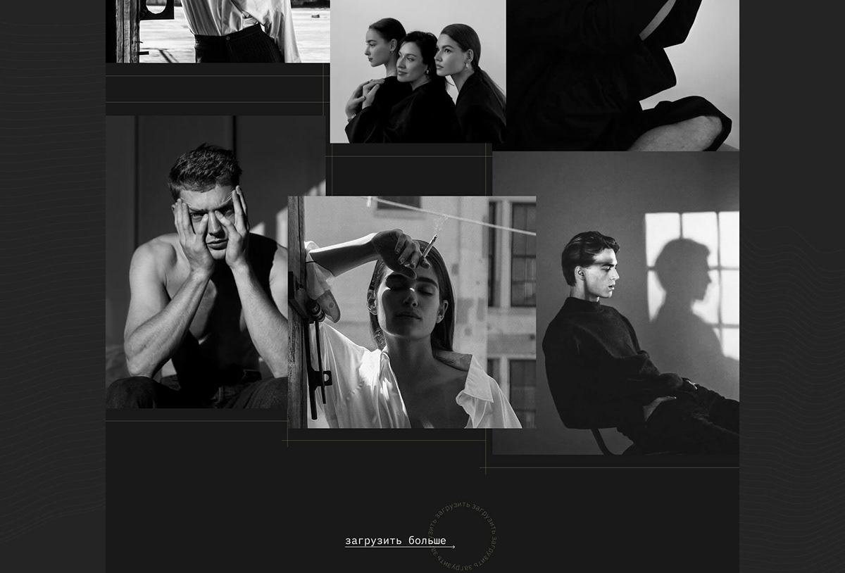 landing page for photographer — Изображение №6 — Интерфейсы, Брендинг на Dprofile