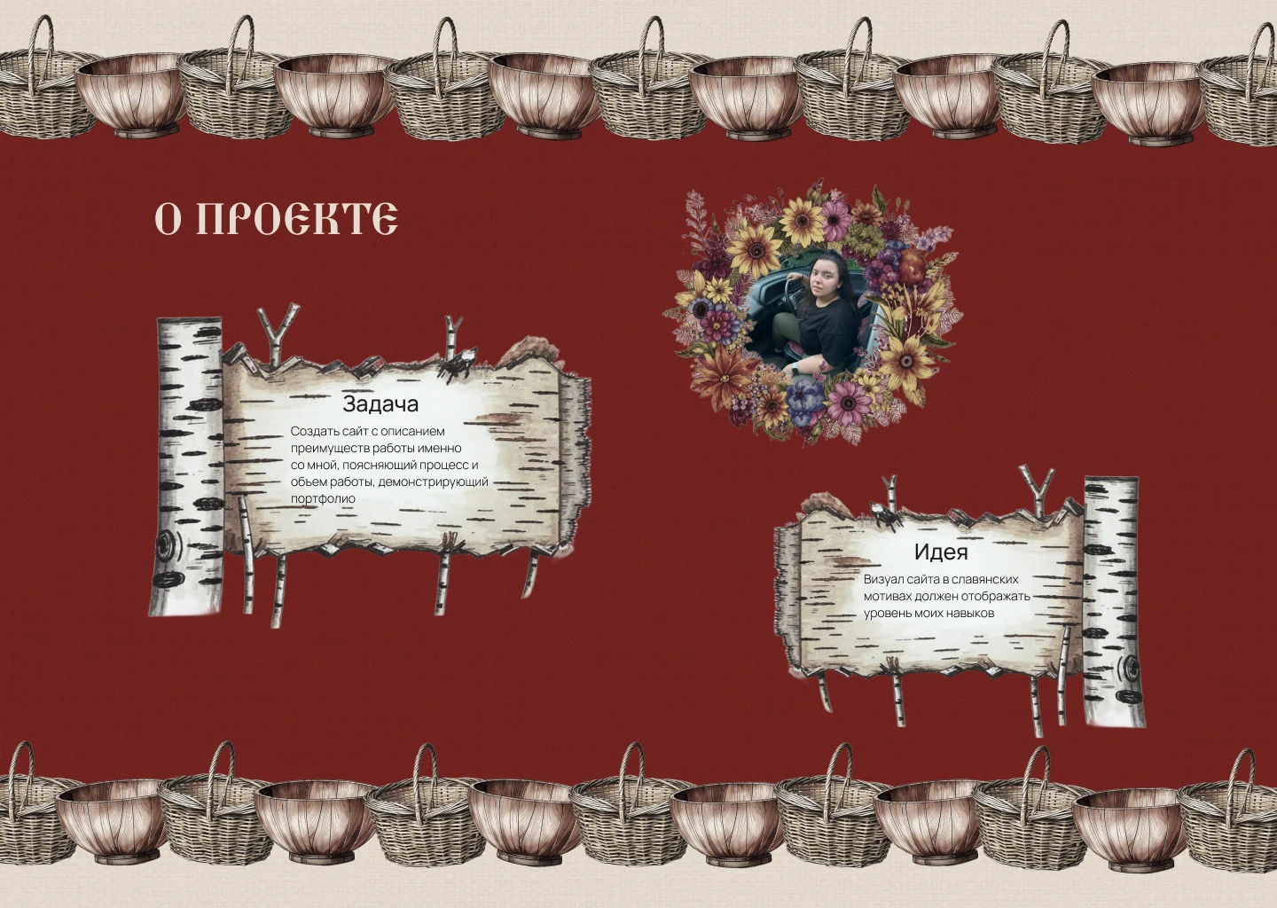 Сайт-портфолио для веб-дизайнера — Изображение №3 — Интерфейсы на Dprofile