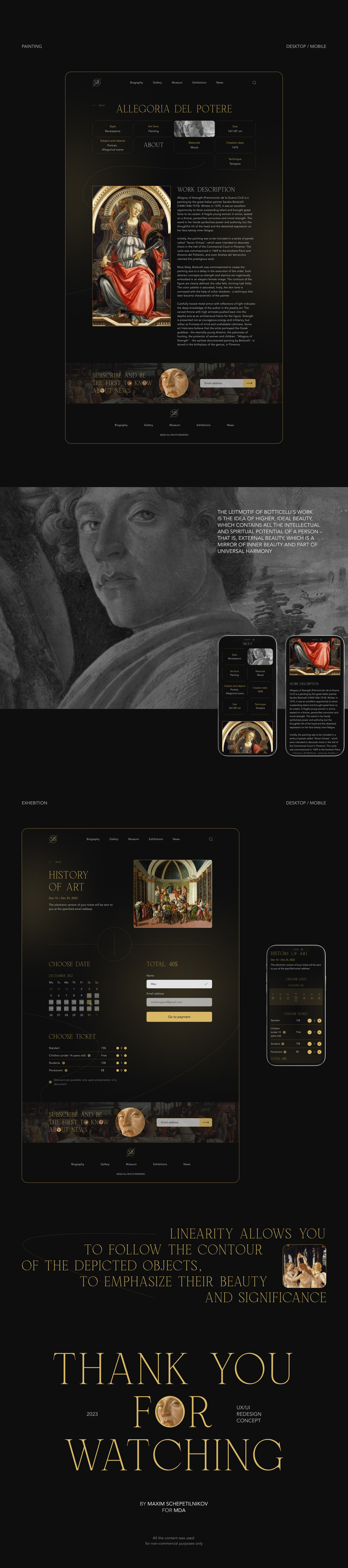 Sandro Bottichelli – Redesign Concept — Изображение №7 — Интерфейсы на Dprofile