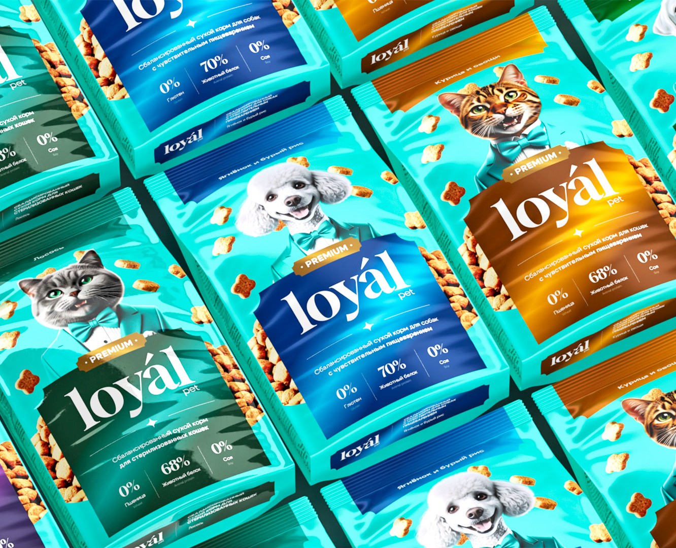 LOYAL PET / Авторская концепция — Брендинг, Графика на Dprofile