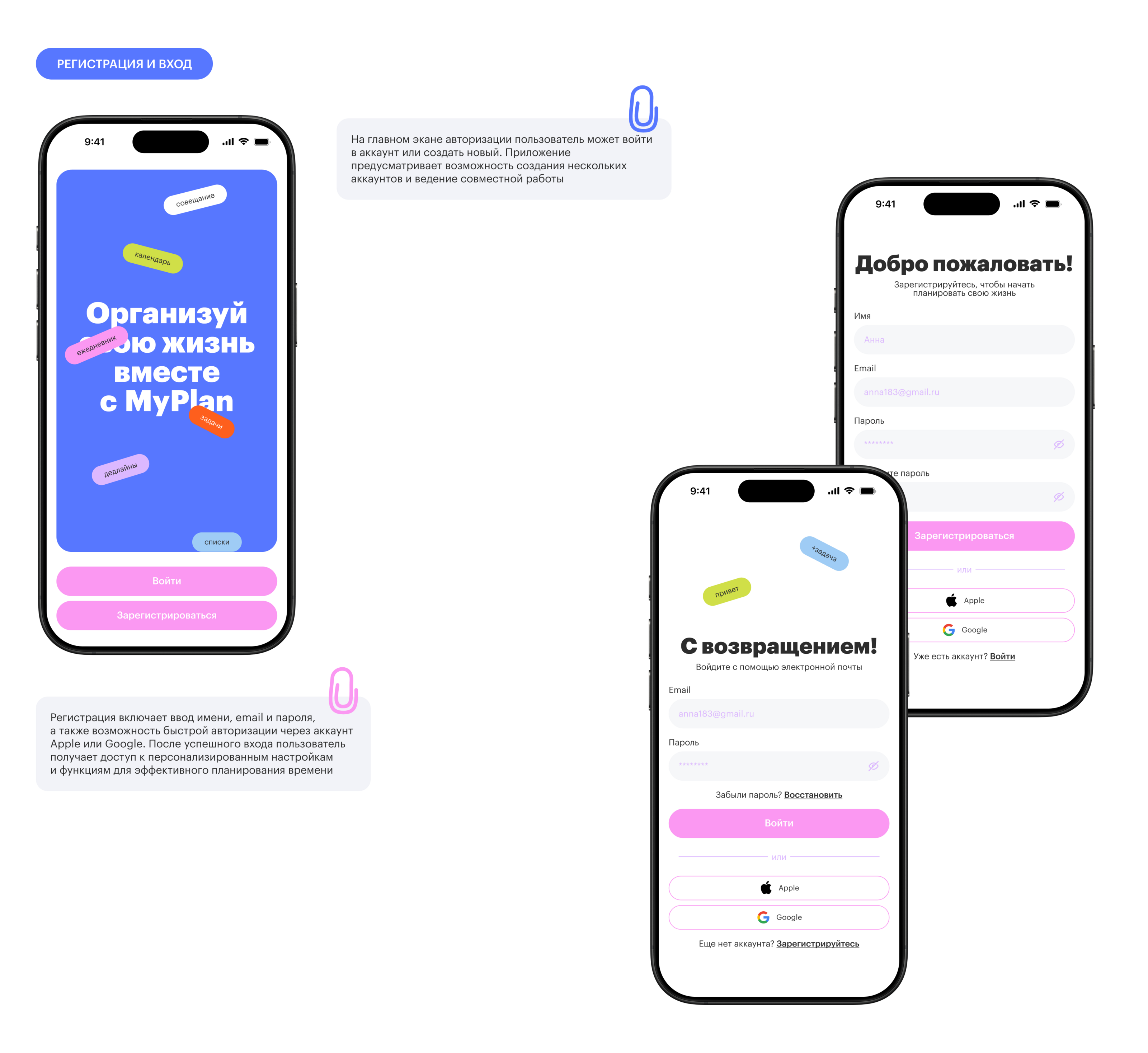 MyPlan — Изображение №8 — Интерфейсы на Dprofile