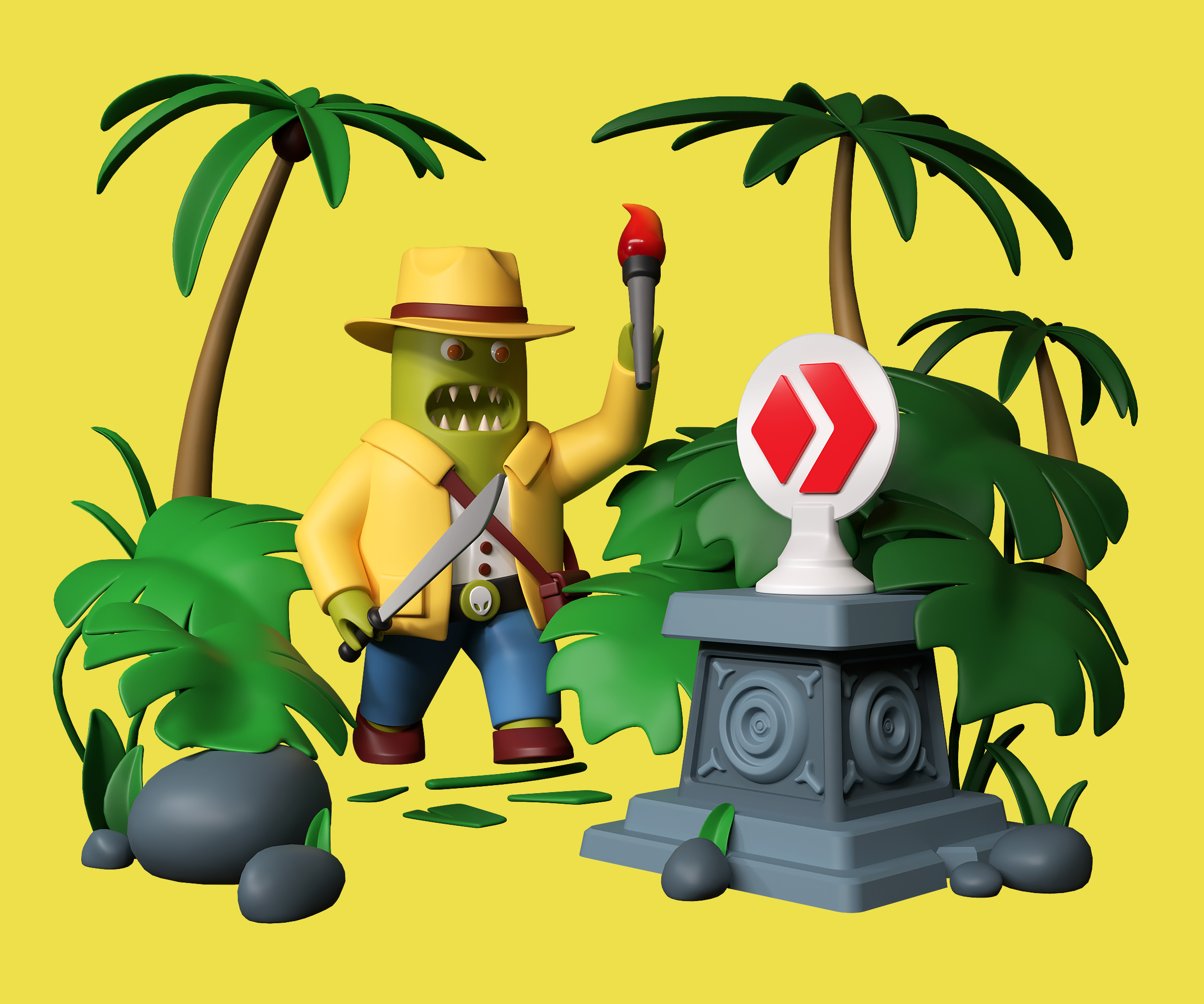 Evil Martians 1 — Изображение №8 — Иллюстрация, 3D на Dprofile