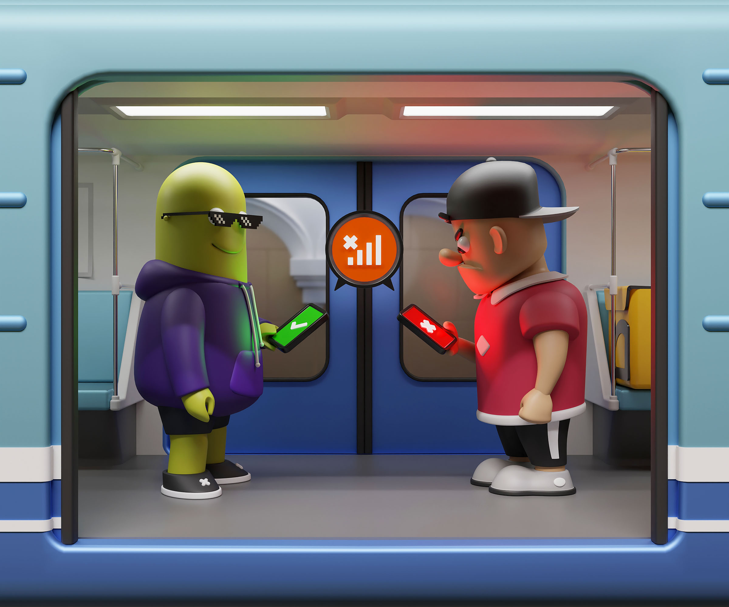 Evil Martians 2 — Изображение №1 — Иллюстрация, 3D на Dprofile