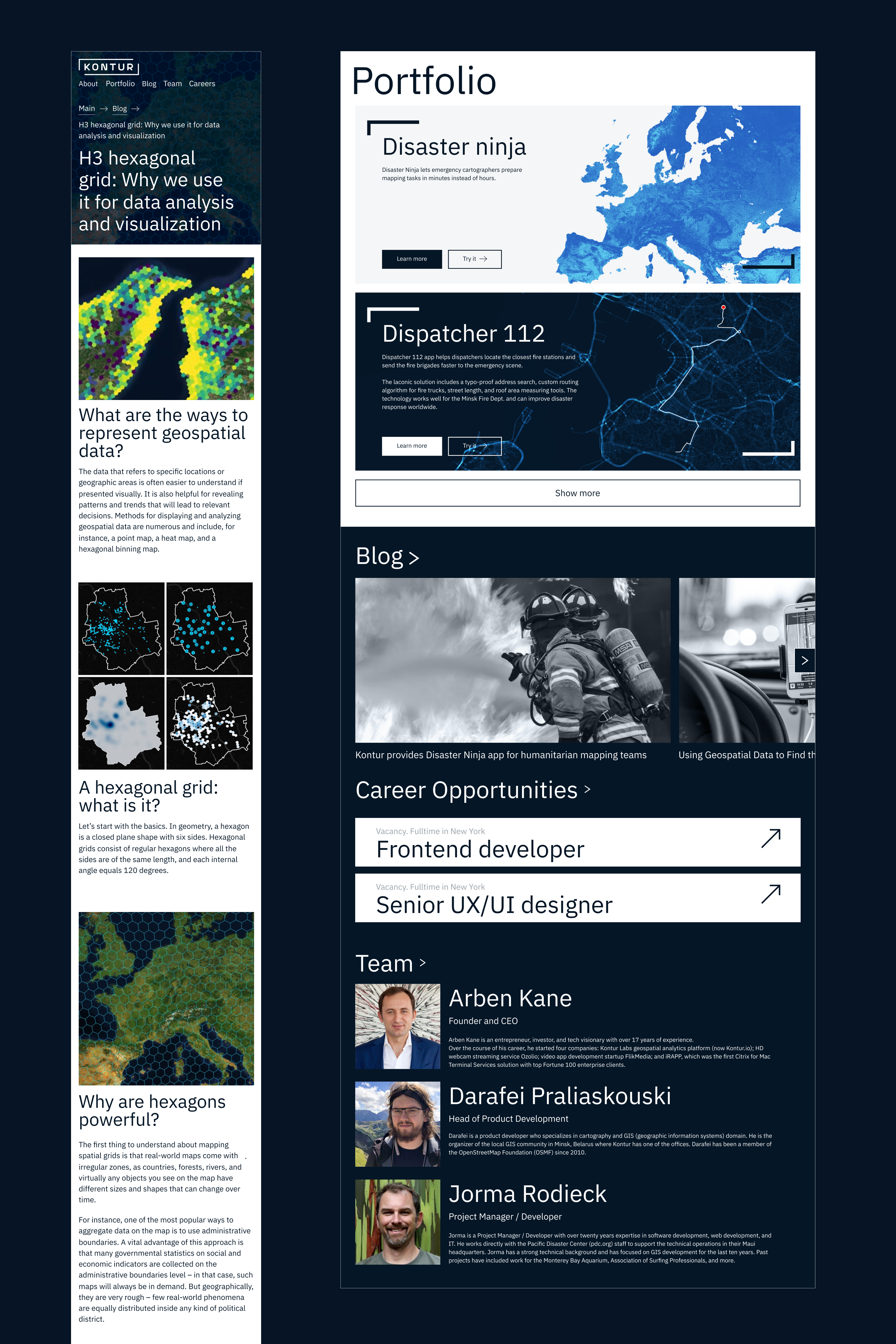 Ребрендинг и сайт датасет-платформы Kontur — Изображение №16 — Интерфейсы на Dprofile