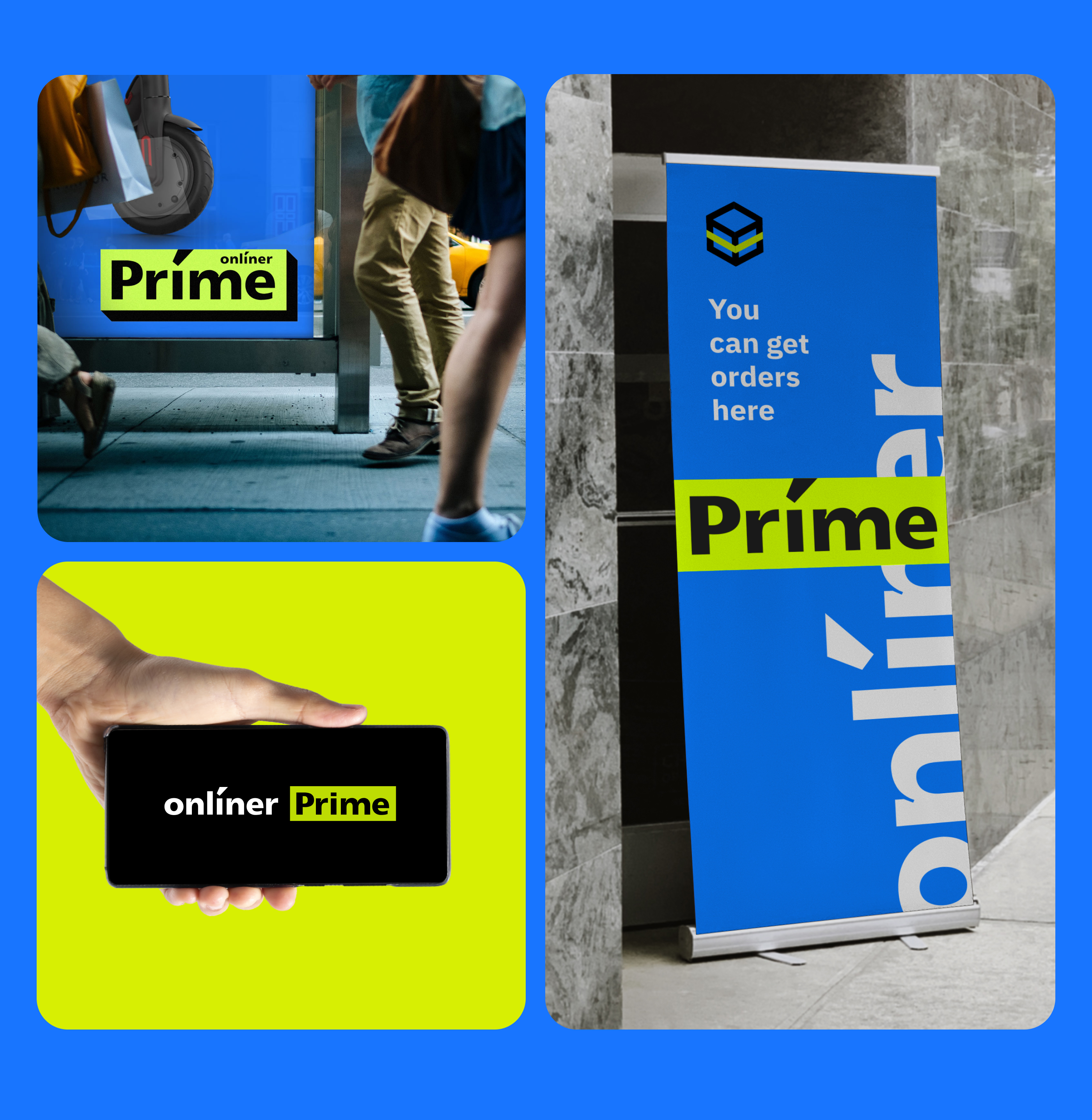 Стратегический брендинг службы доставки Onlíner Prime — Изображение №6 — Брендинг на Dprofile