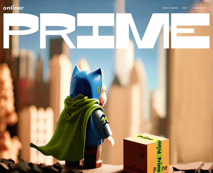 Стратегический брендинг службы доставки Onlíner Prime — Брендинг на Dprofile