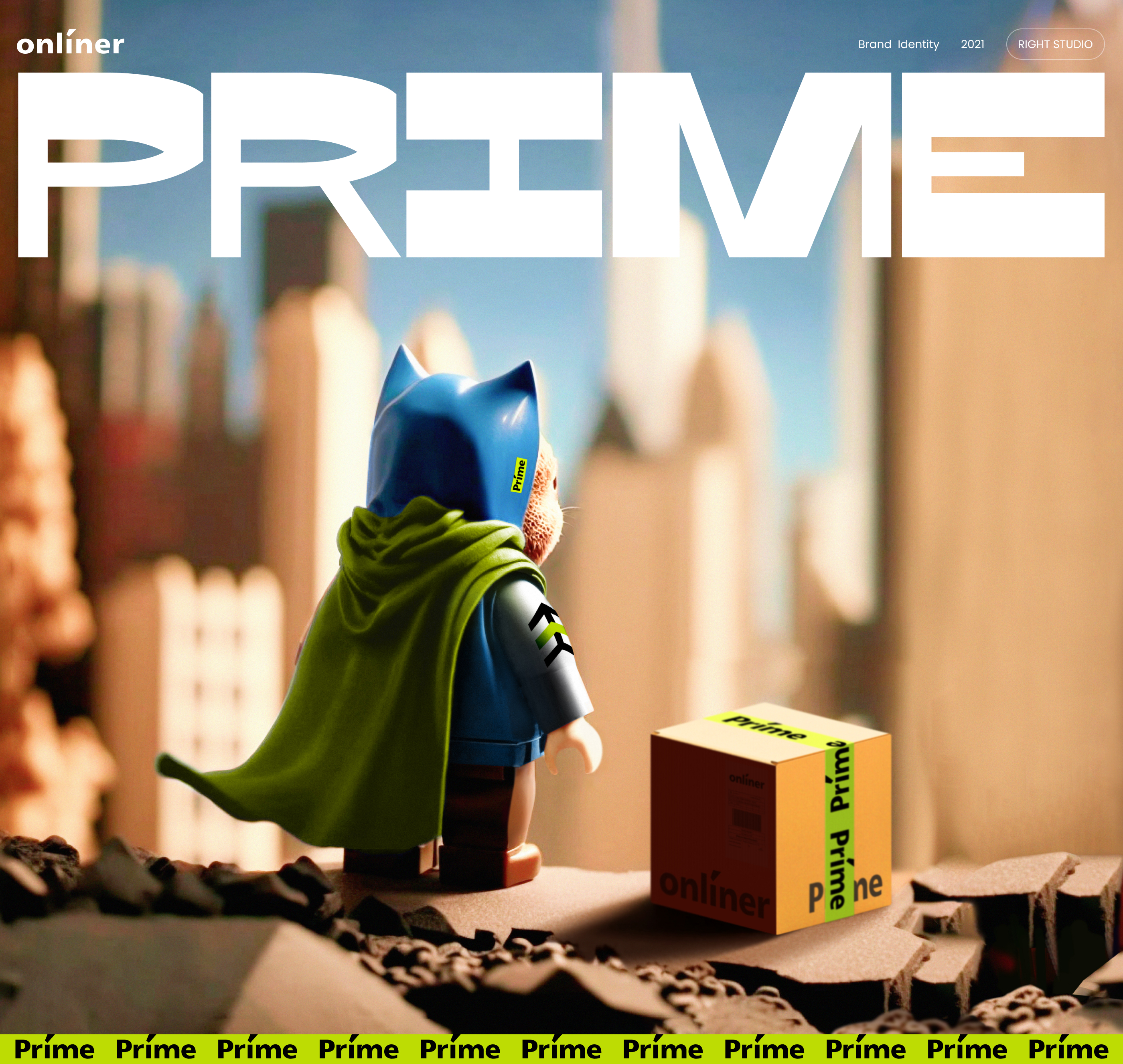 Стратегический брендинг службы доставки Onlíner Prime — Изображение №1 — Брендинг на Dprofile