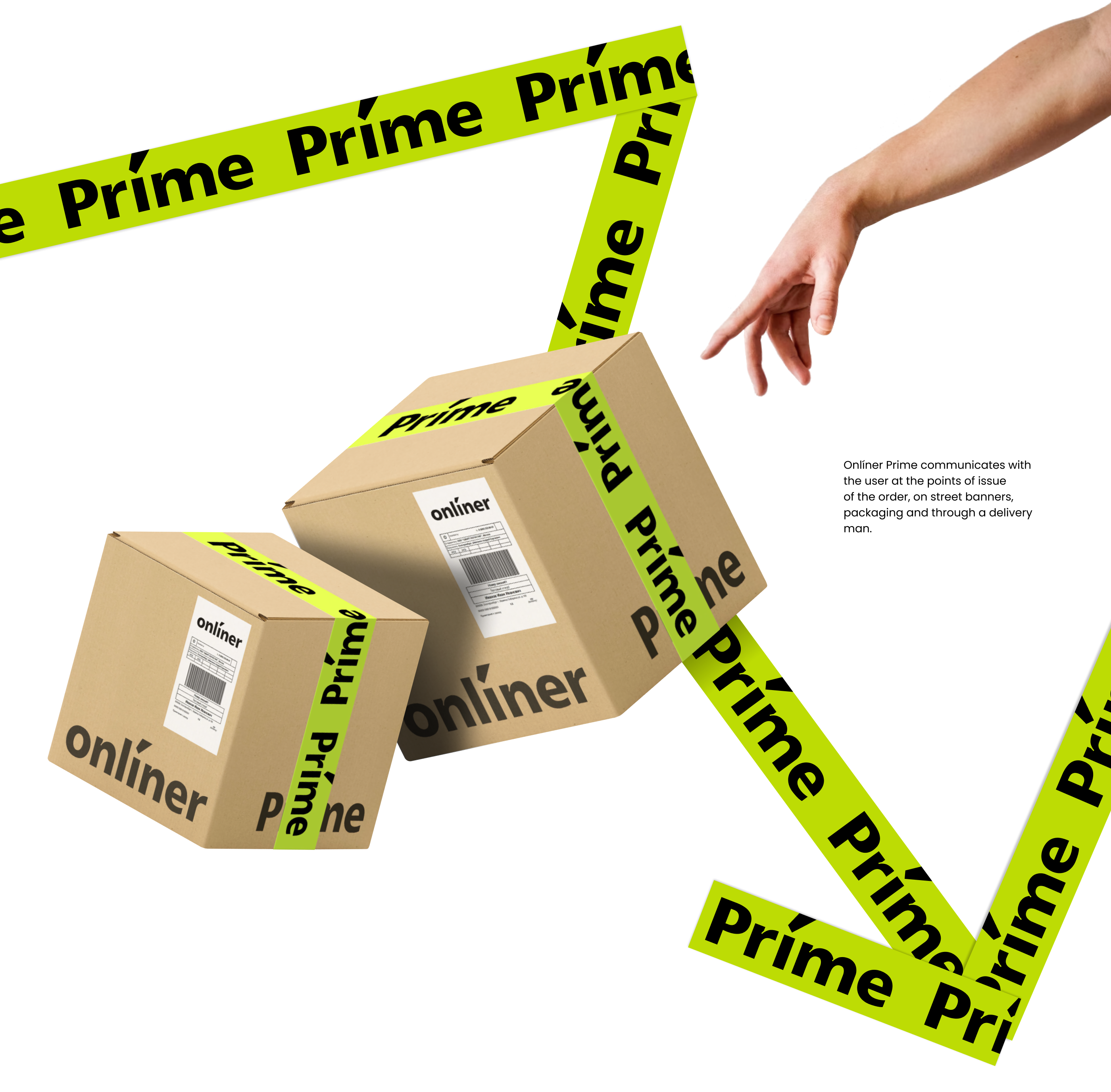 Стратегический брендинг службы доставки Onlíner Prime — Изображение №18 — Брендинг на Dprofile