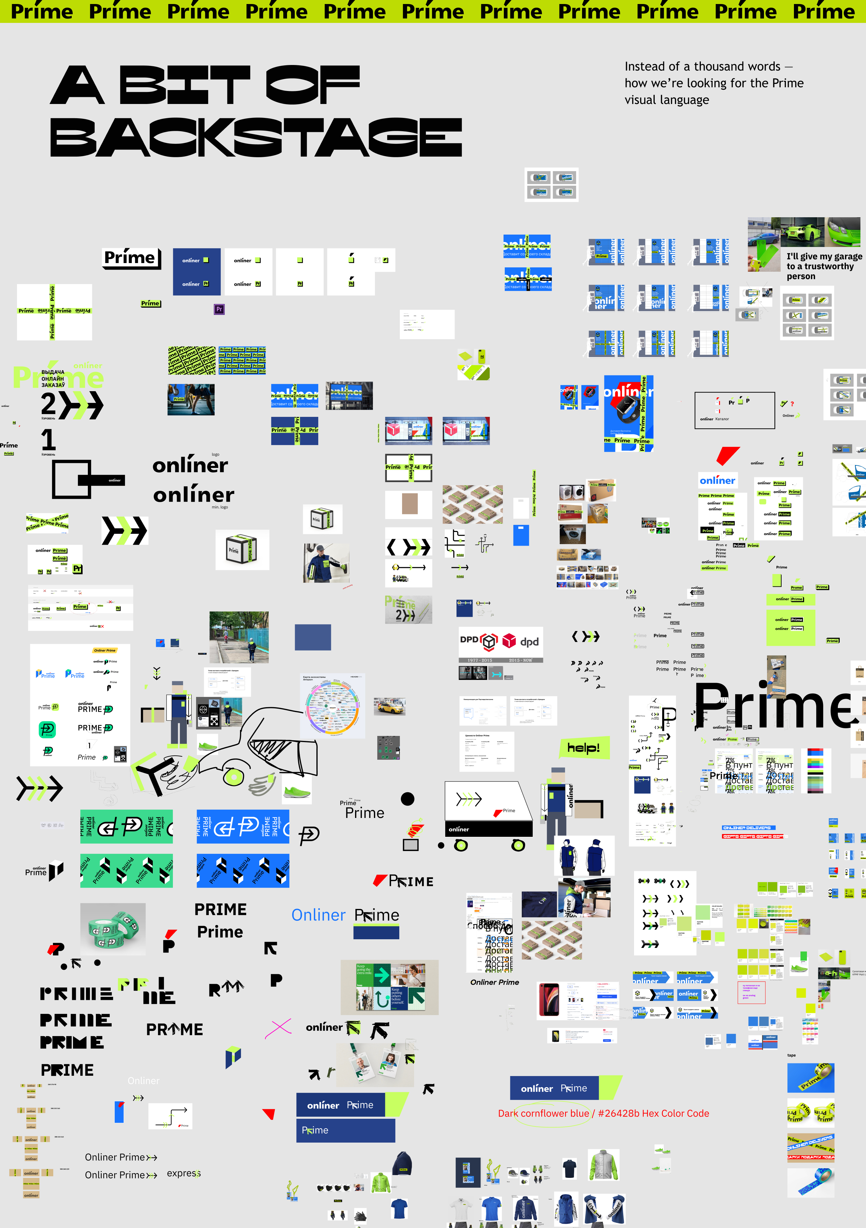 Стратегический брендинг службы доставки Onlíner Prime — Изображение №28 — Брендинг на Dprofile