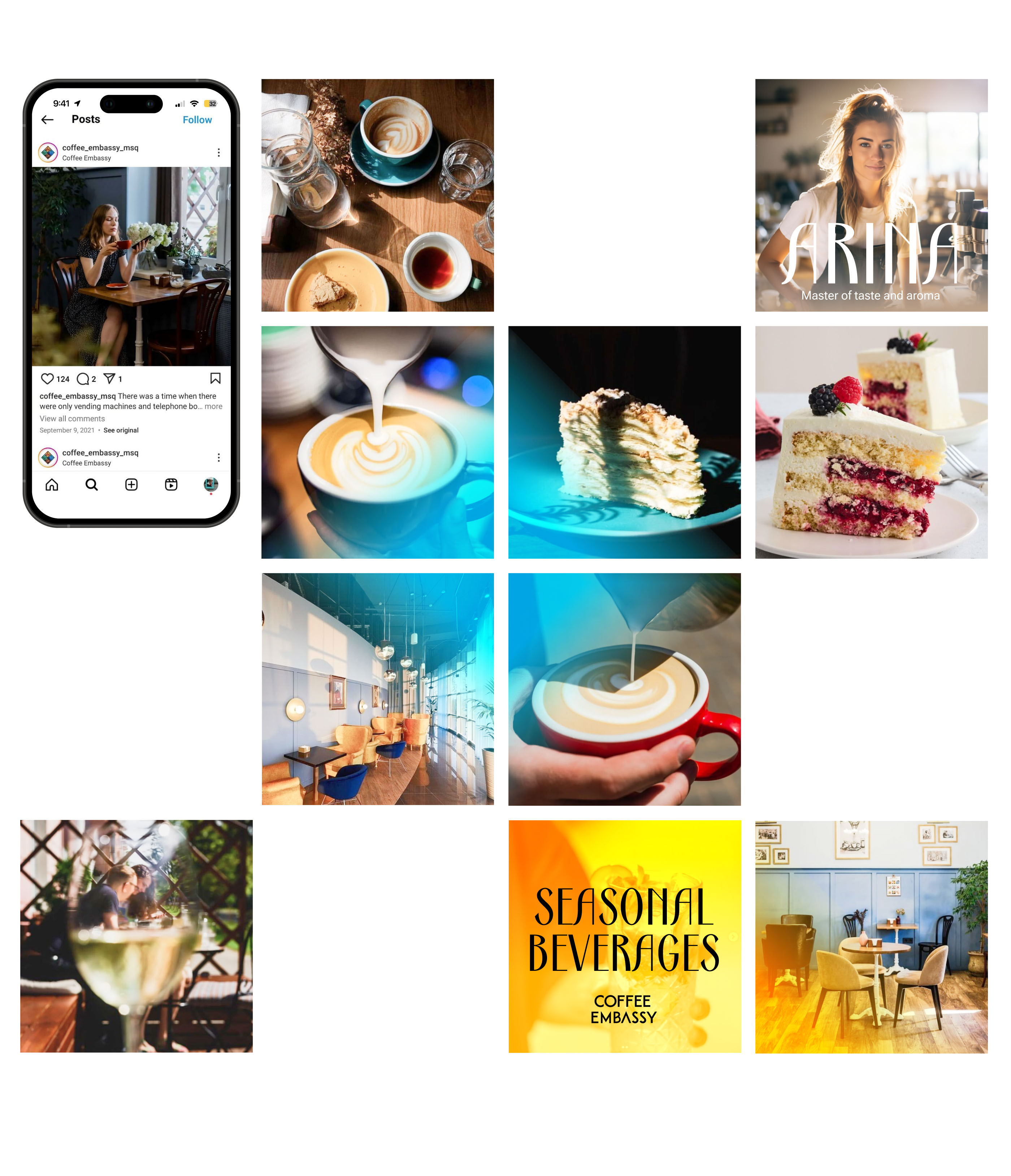 Ребрендинг сети кофеен Coffee Embassy — Изображение №16 — Брендинг, Графика на Dprofile
