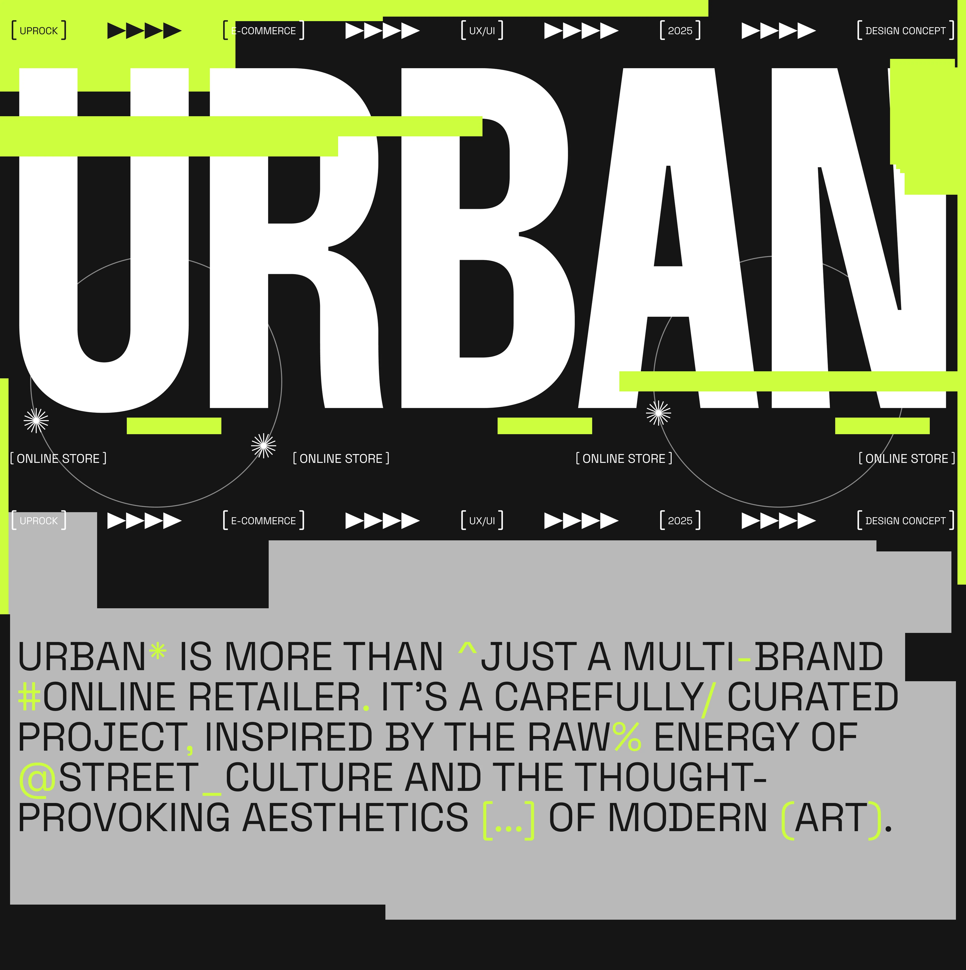URBAN | E-COMMERCE | WEBSITE — Изображение №1 — Интерфейсы на Dprofile