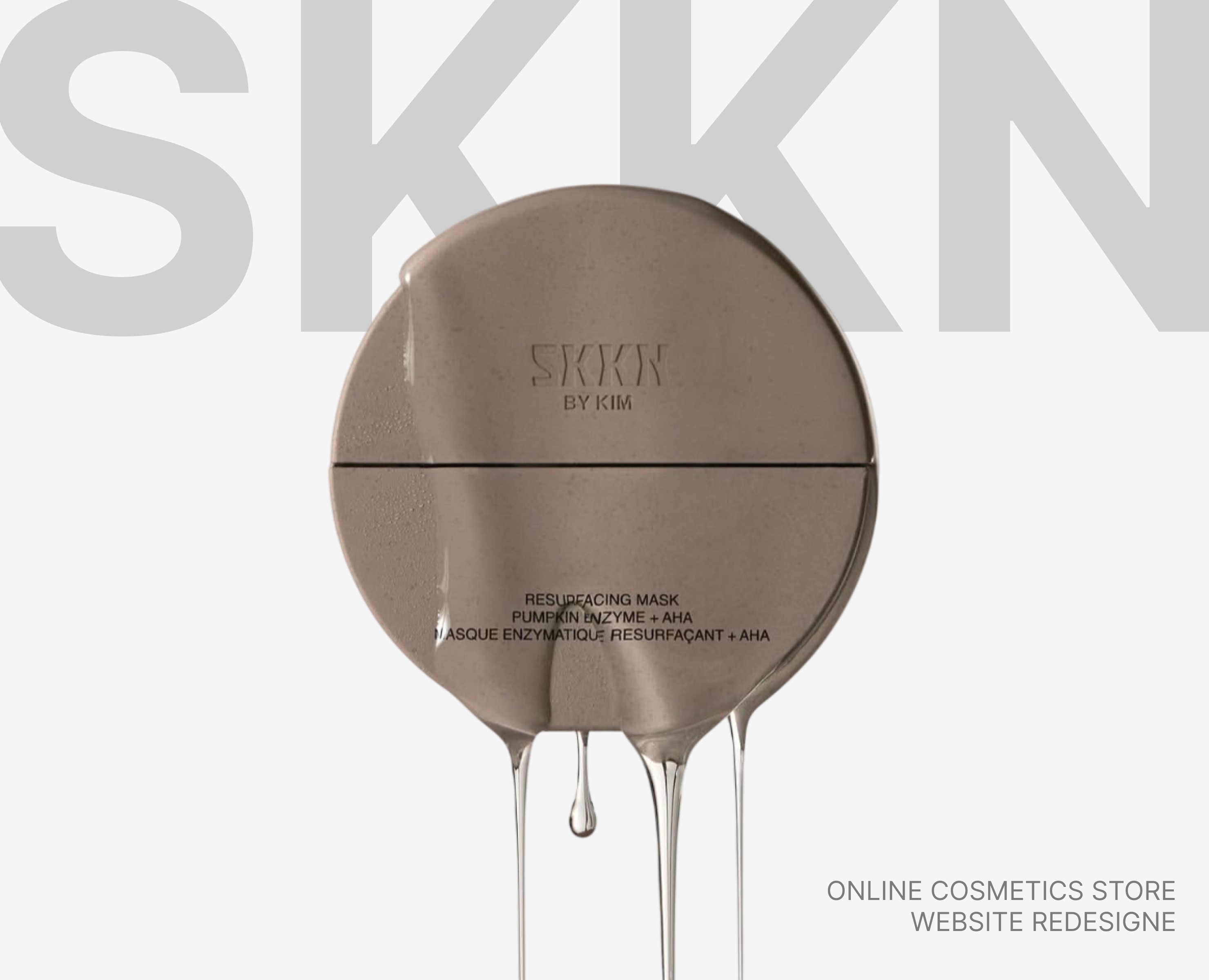 Website redesign for SKKN by Kim cosmetics на Dprofile