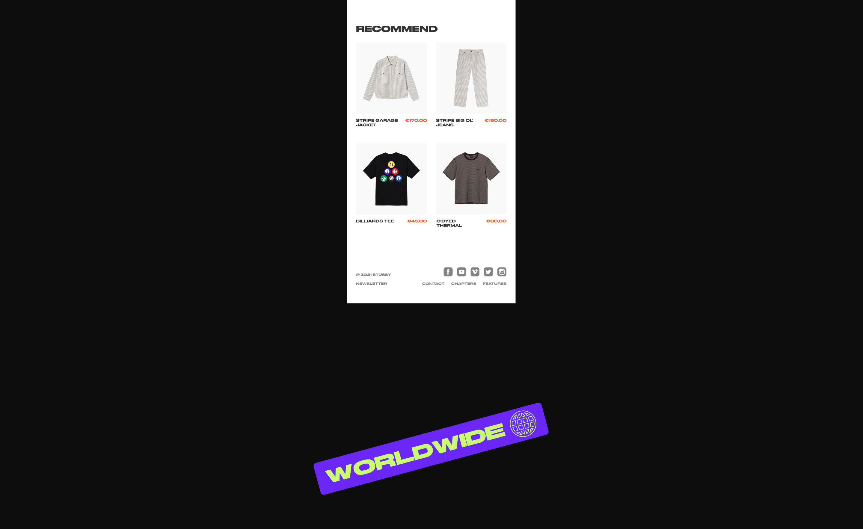 Stussy / Web — Изображение №21 — Интерфейсы на Dprofile