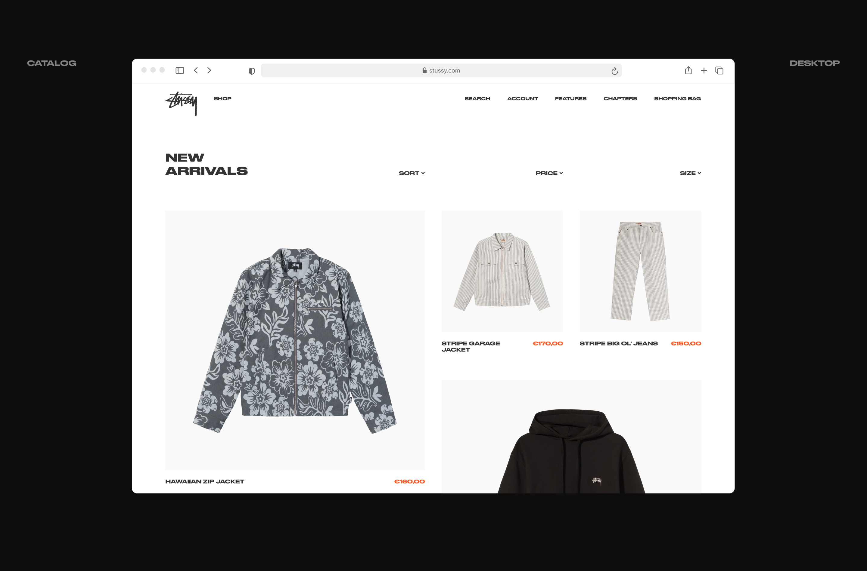 Stussy / Web — Изображение №13 — Интерфейсы на Dprofile