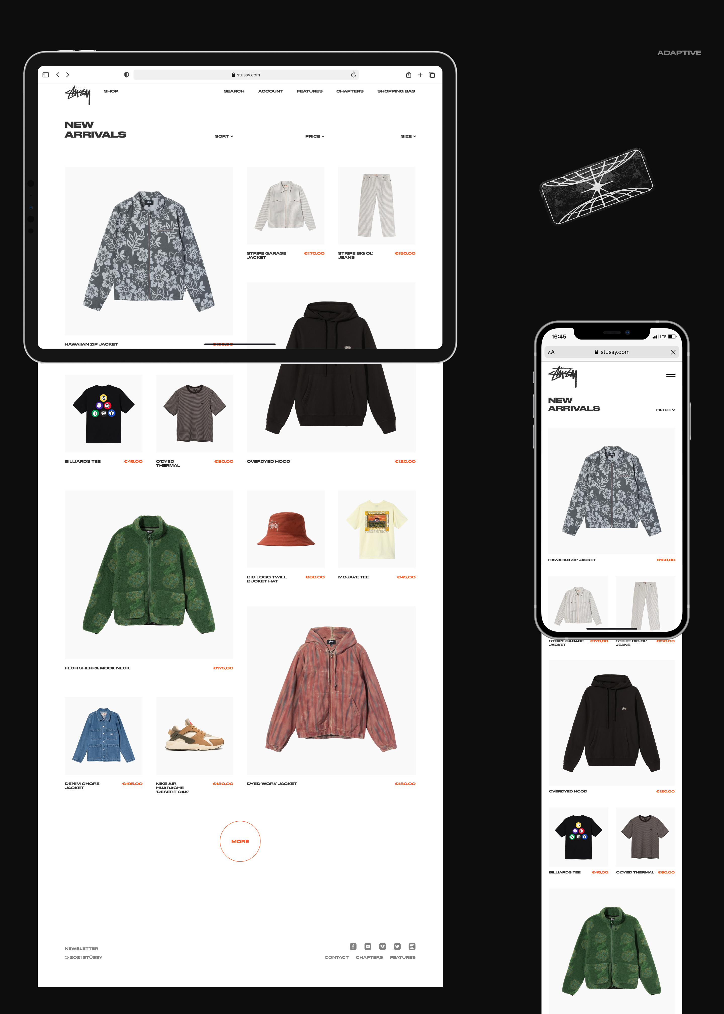 Stussy / Web — Изображение №15 — Интерфейсы на Dprofile