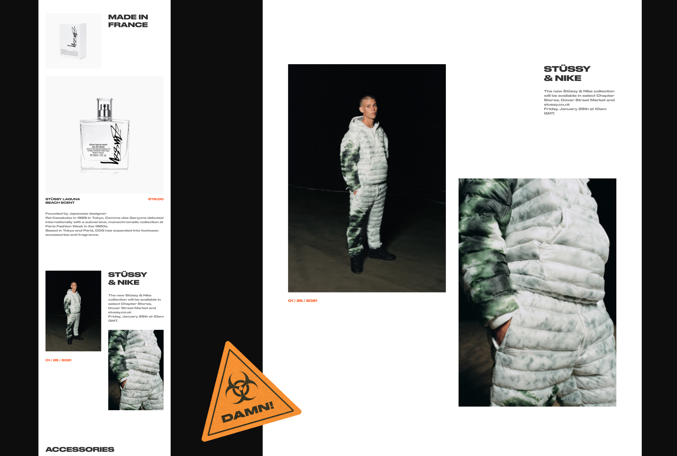 Stussy / Web — Изображение №8 — Интерфейсы на Dprofile