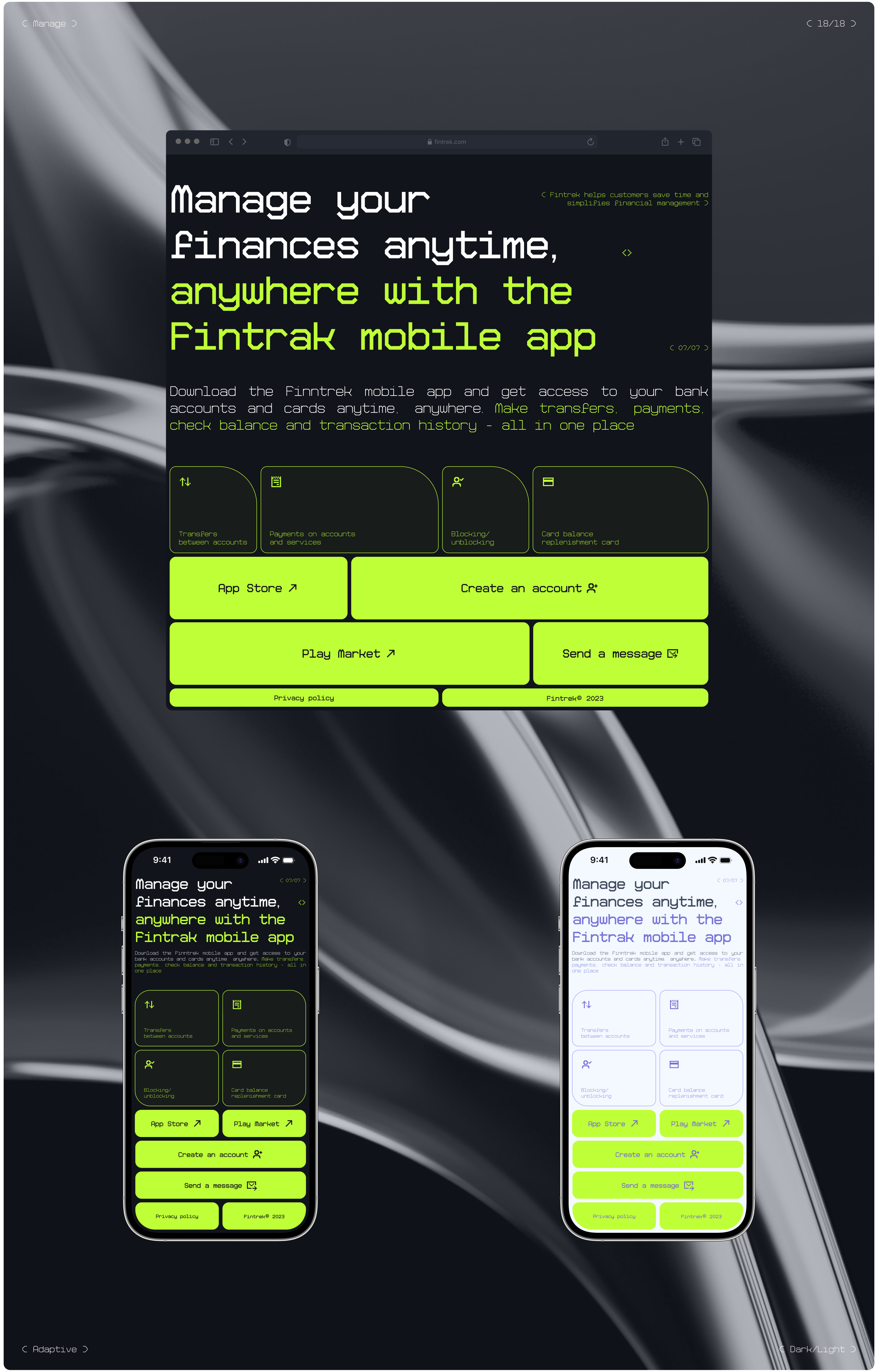 Fintrek Bank / Web — Изображение №18 — Интерфейсы на Dprofile
