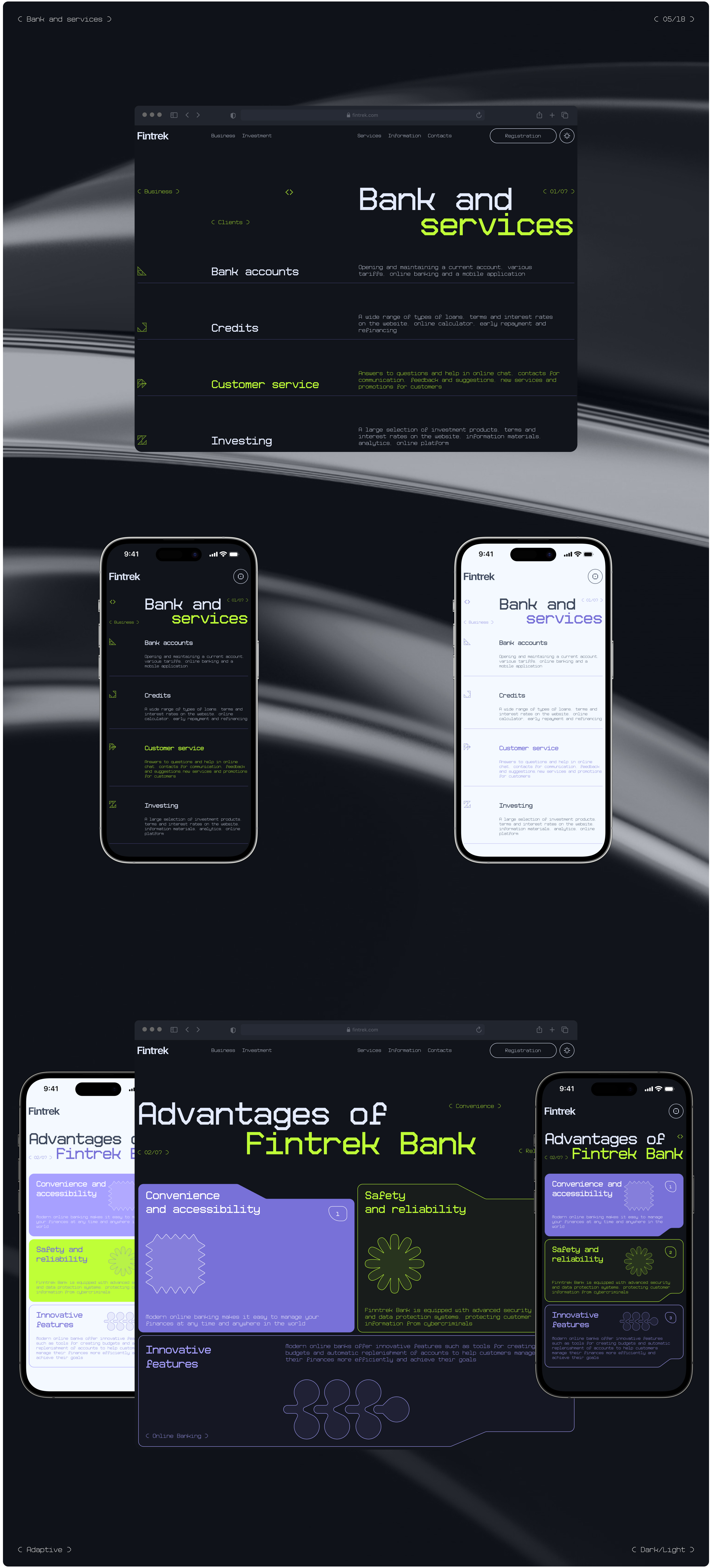 Fintrek Bank / Web — Изображение №8 — Интерфейсы на Dprofile