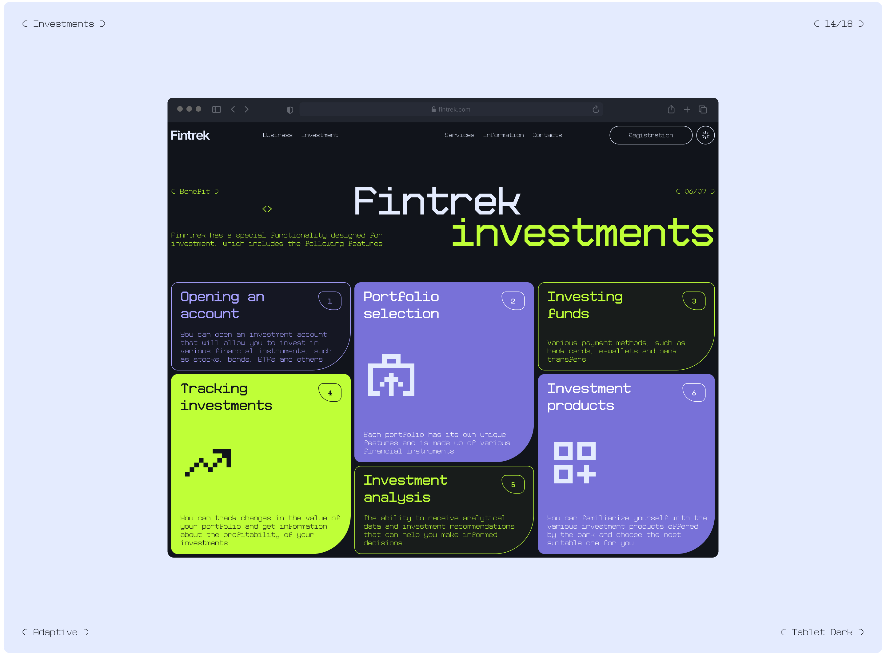 Fintrek Bank / Web — Изображение №15 — Интерфейсы на Dprofile