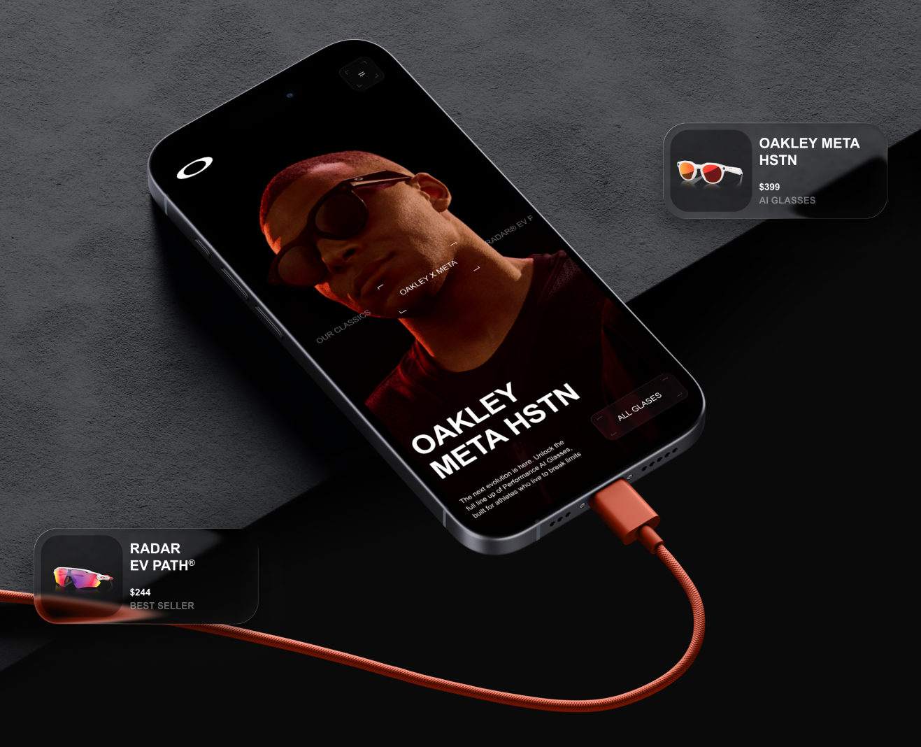 Oakley / Web — Интерфейсы на Dprofile