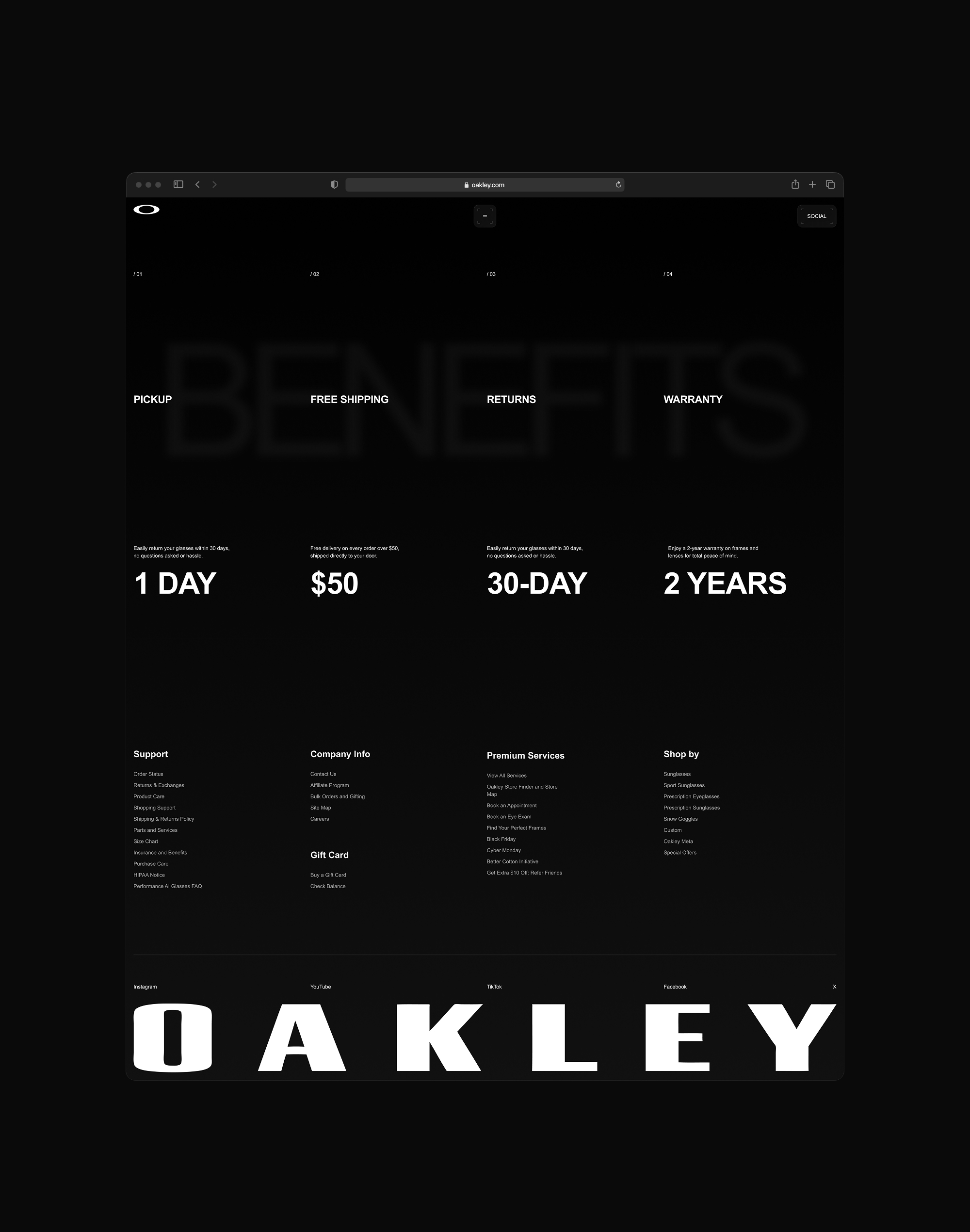 Oakley / Web — Изображение №14 — Интерфейсы на Dprofile