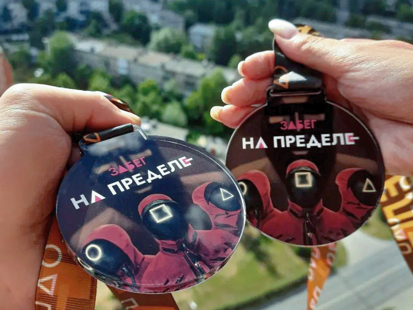 На пределе: Игра в кальмара / Медаль с лентой — Изображение №20 — Брендинг, Графика на Dprofile