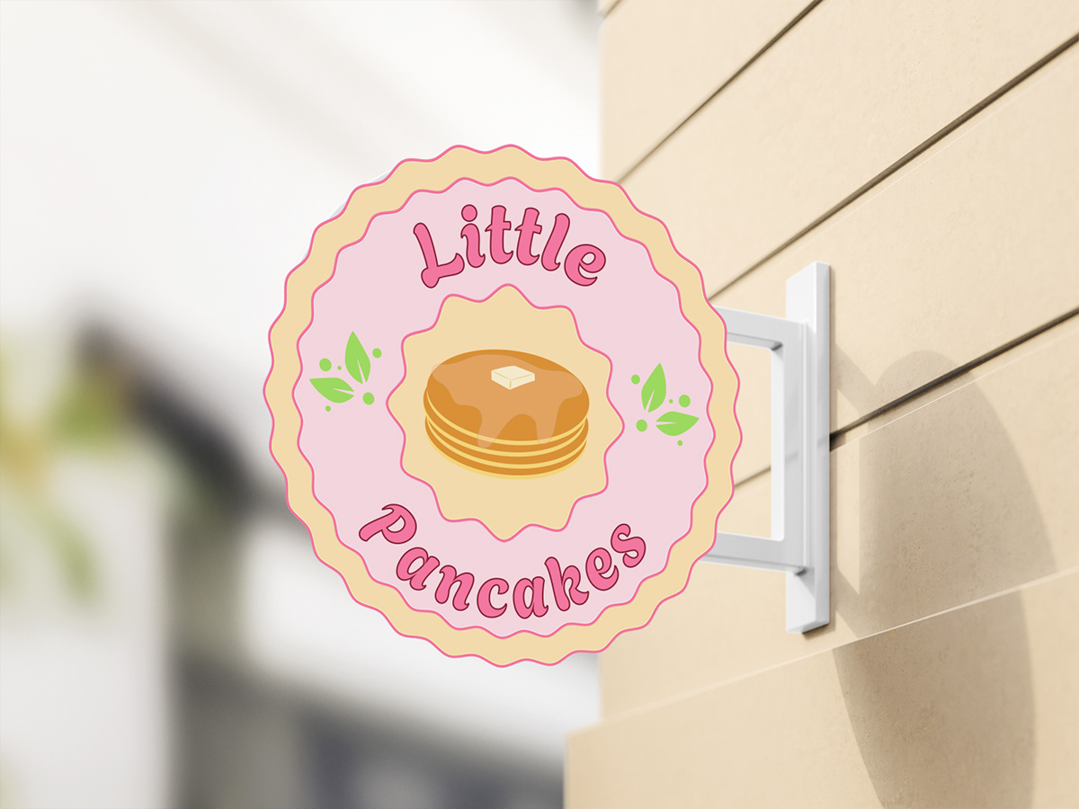 Фирменный стиль кофейни|Little Pancakes — Изображение №4 — Брендинг, Графика на Dprofile
