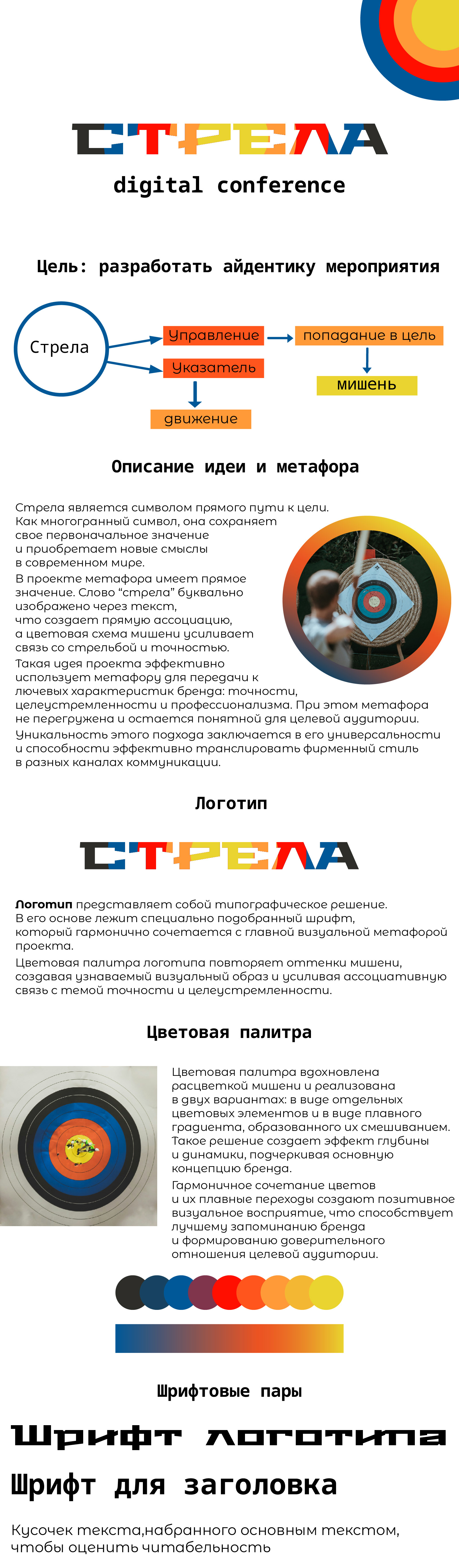 Стрела | Айдентика мероприятия — Изображение №1 — Брендинг, Графика на Dprofile