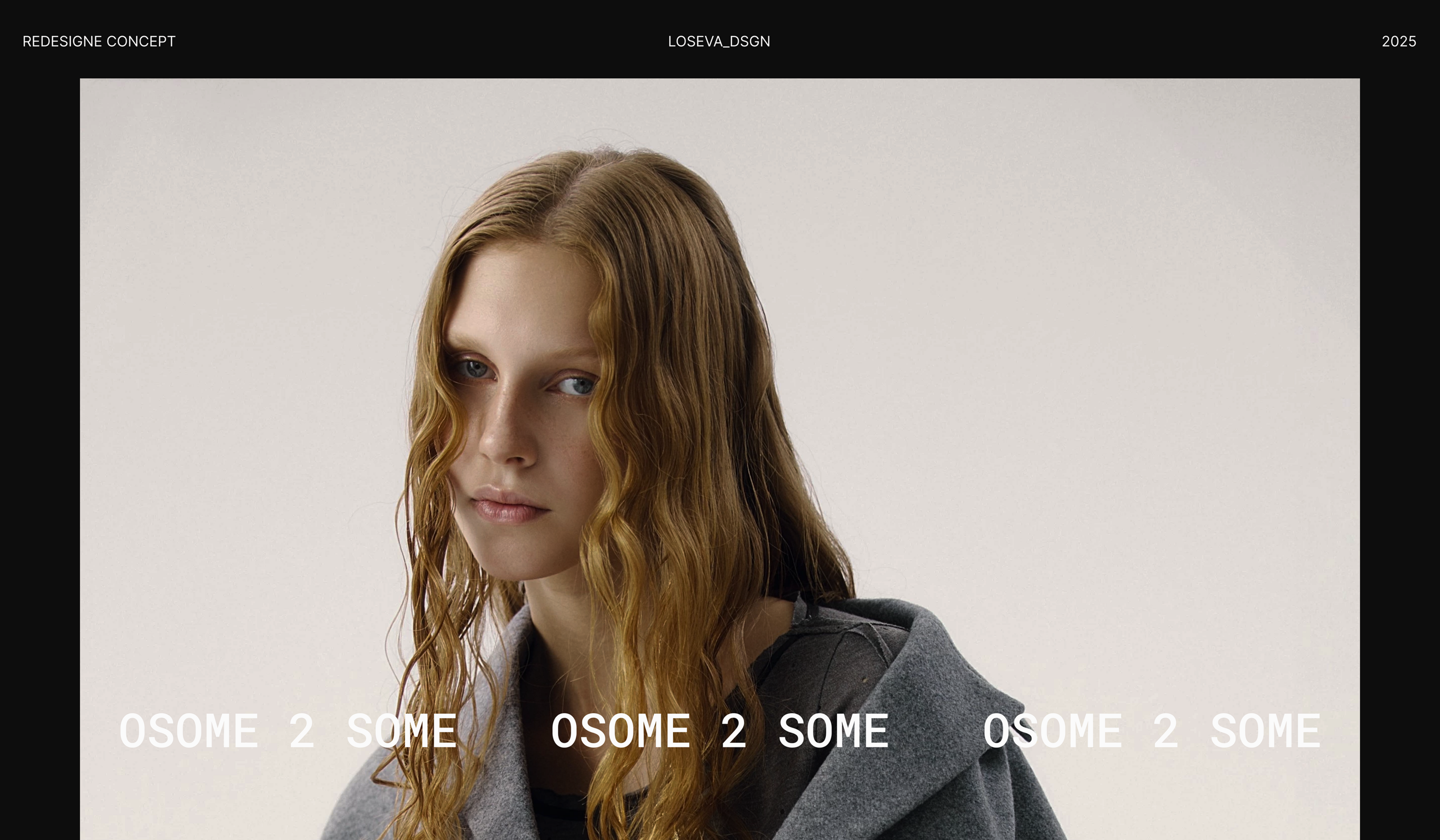 Дизайн концепция интернет-магазина OSOME2SOME — Изображение №1 — Интерфейсы, Брендинг на Dprofile
