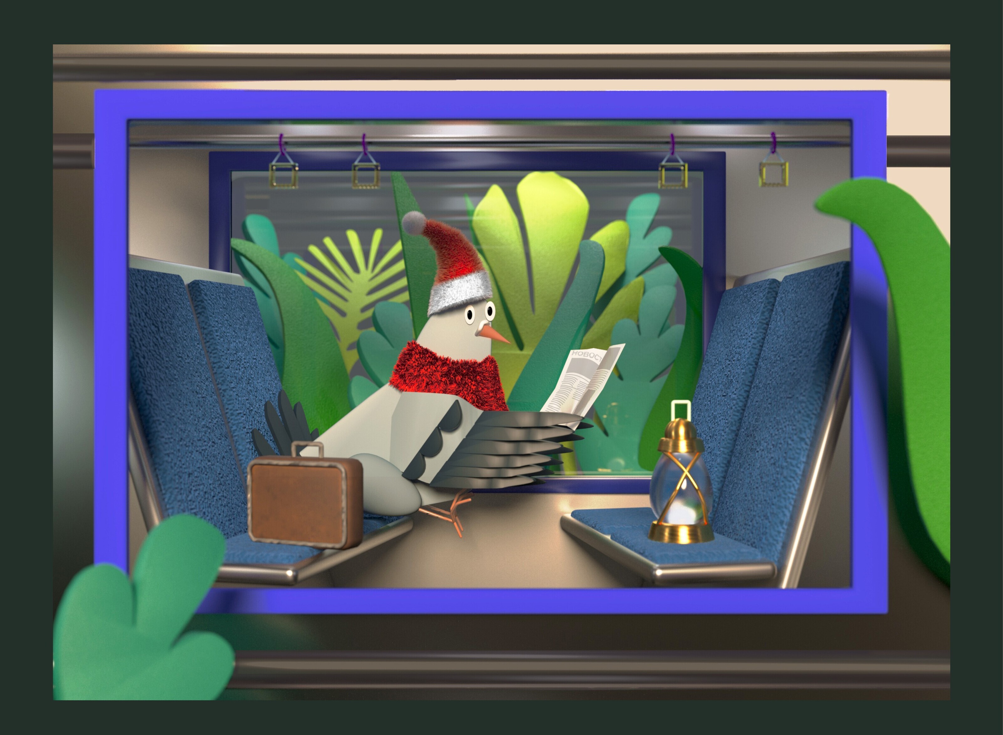 Метро | The Metro | 3D Illustration — Изображение №6 — Иллюстрация, 3D на Dprofile