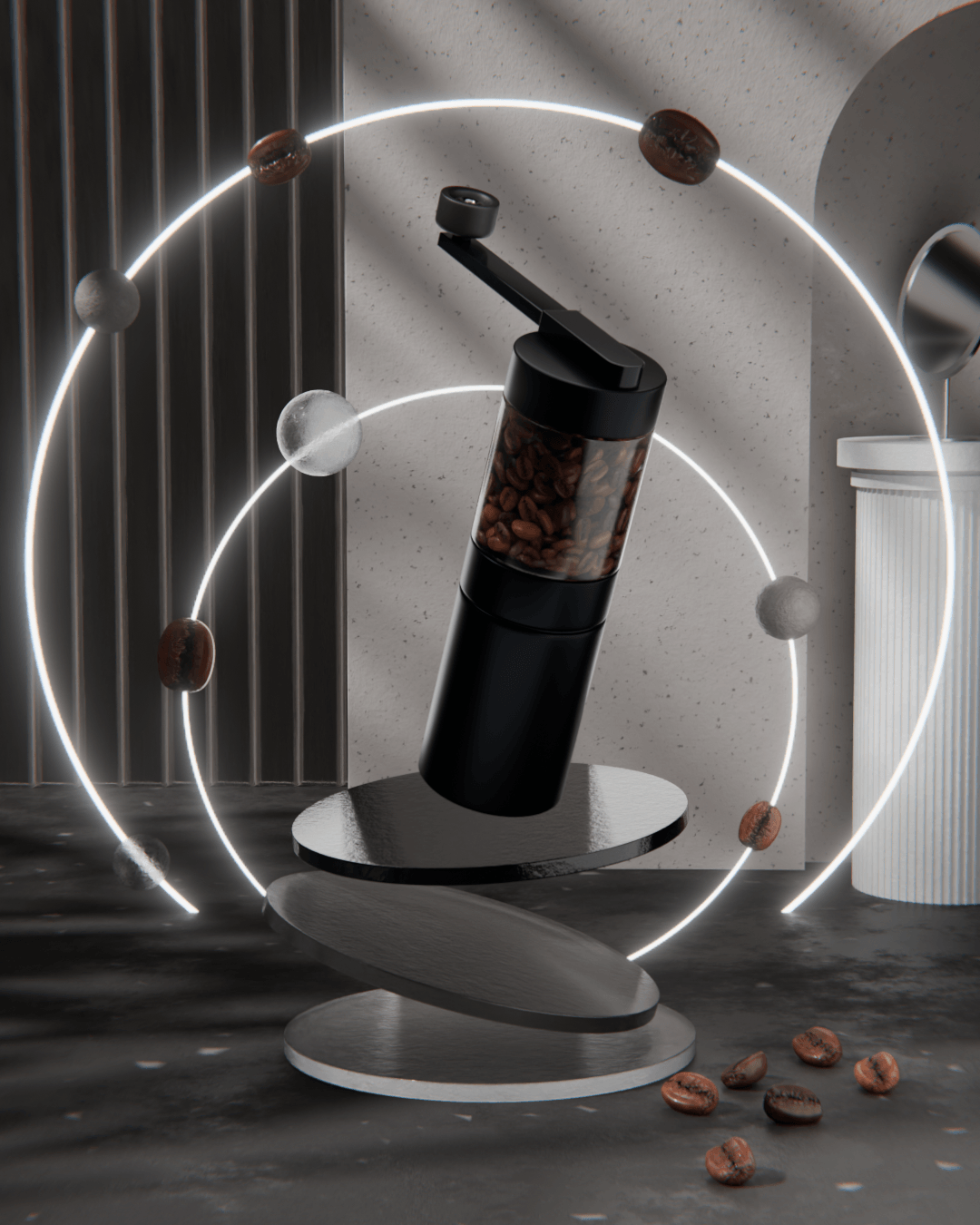 Кофемолка. Grinder 3D — Изображение №10 — Интерфейсы, 3D на Dprofile