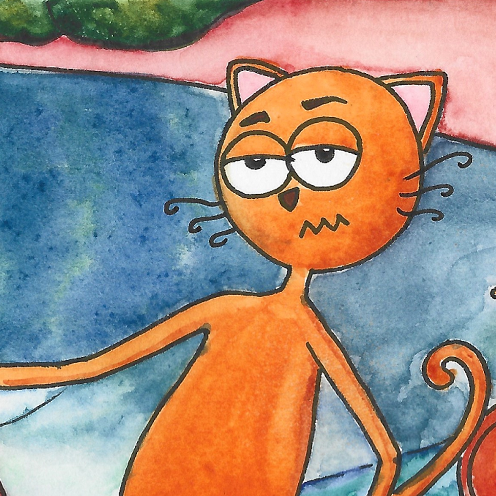 Котокопии именитых картин — Изображение №24 — Иллюстрация на Dprofile
