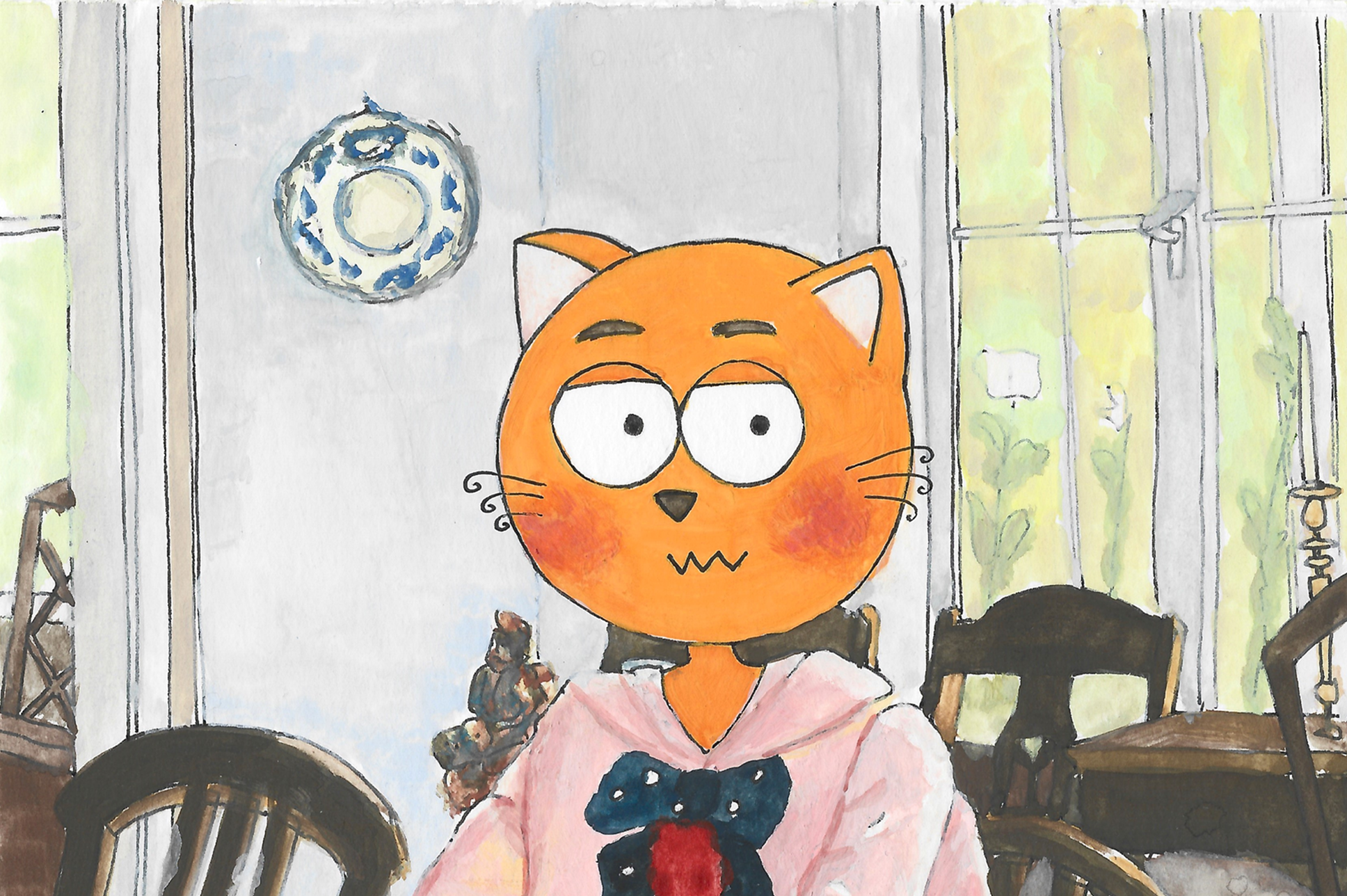 Котокопии именитых картин — Изображение №28 — Иллюстрация на Dprofile