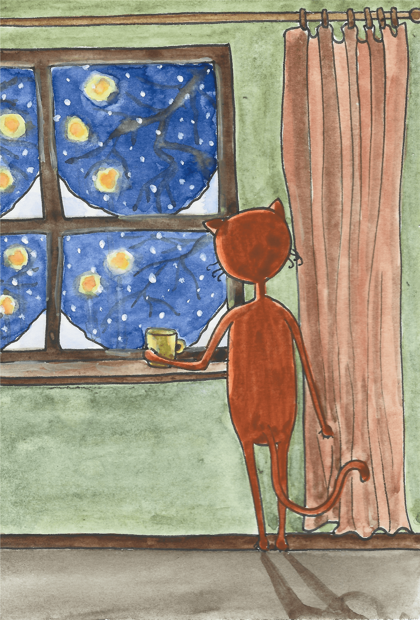 Времена года: серия иллюстраций — Изображение №14 — Иллюстрация на Dprofile