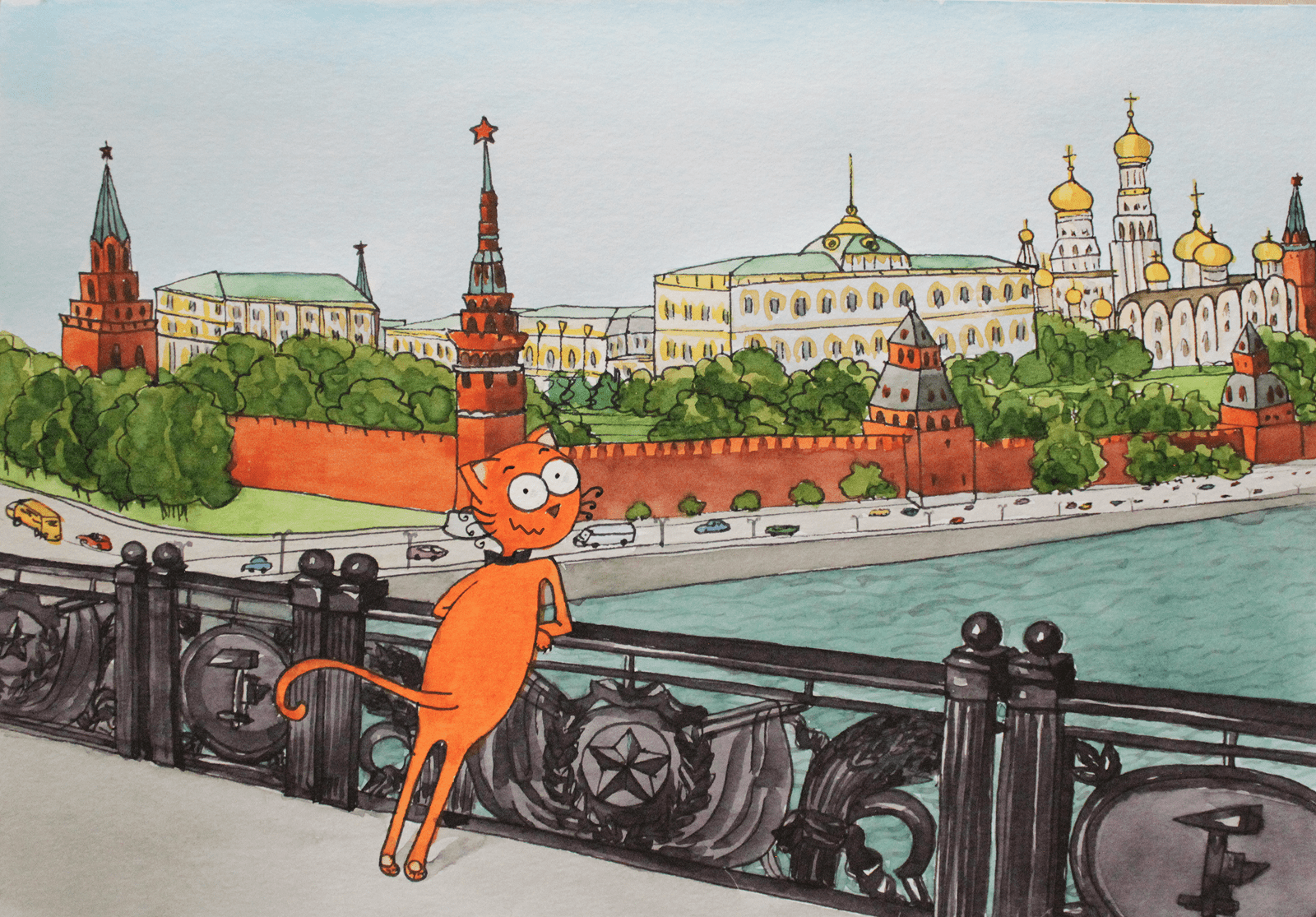 Around The World: серия сюжетов — Изображение №2 — Иллюстрация на Dprofile