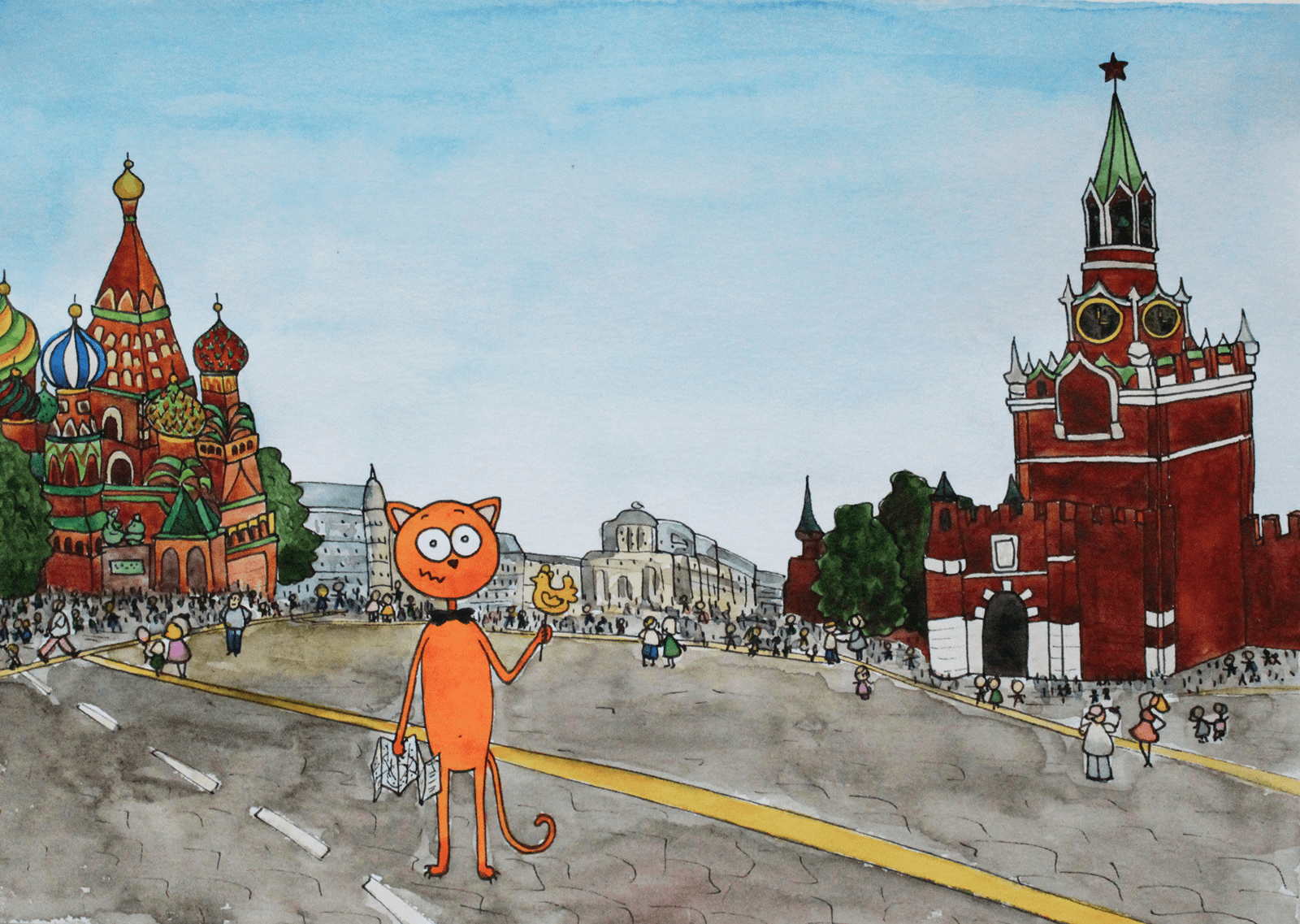 Around The World: серия сюжетов — Изображение №1 — Иллюстрация на Dprofile