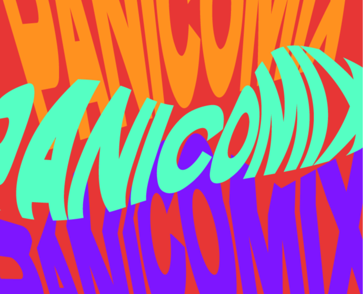 Гик-фестиваль PANICOMIX / Концепция фирстиля на Dprofile