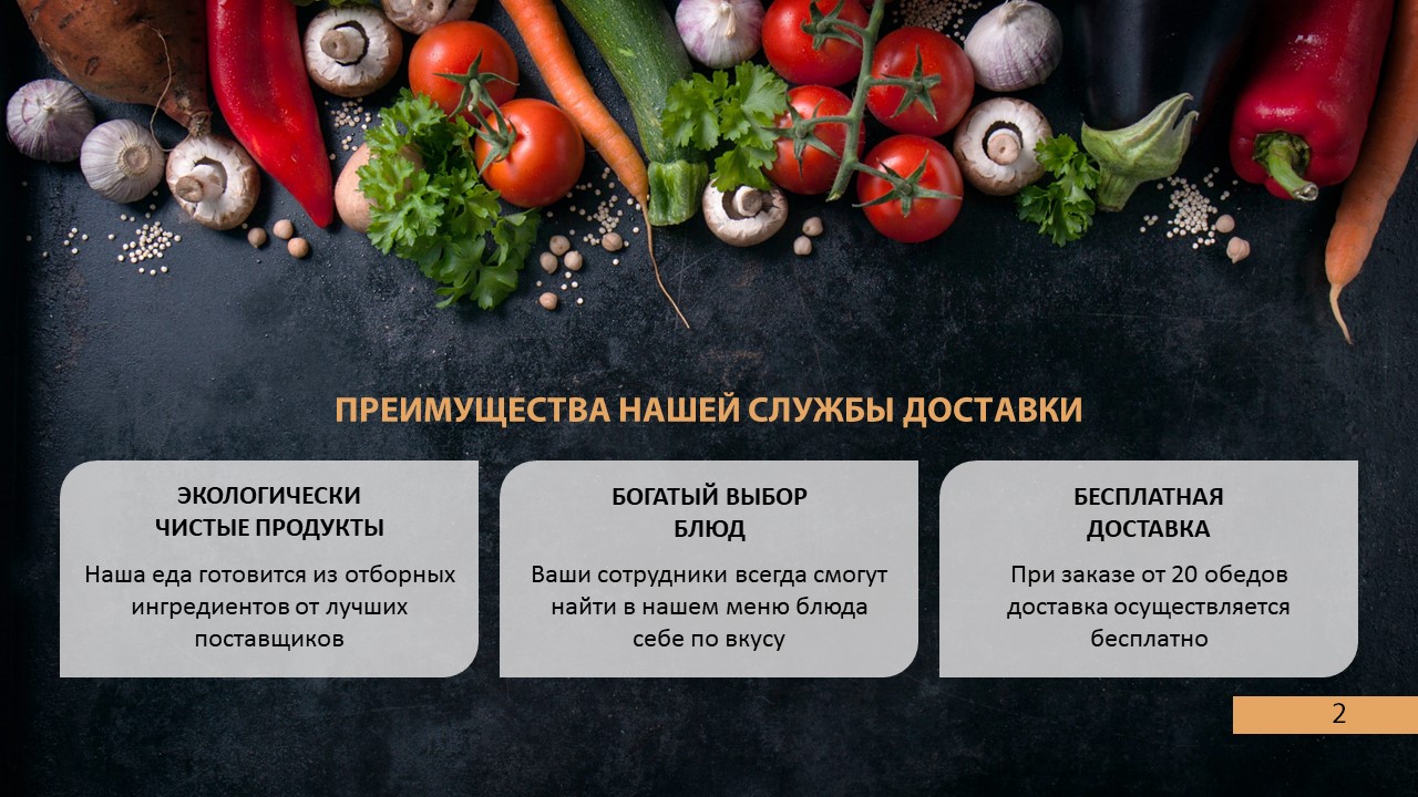 Презентация службы доставки "На обед" — Изображение №3 — Маркетинг на Dprofile