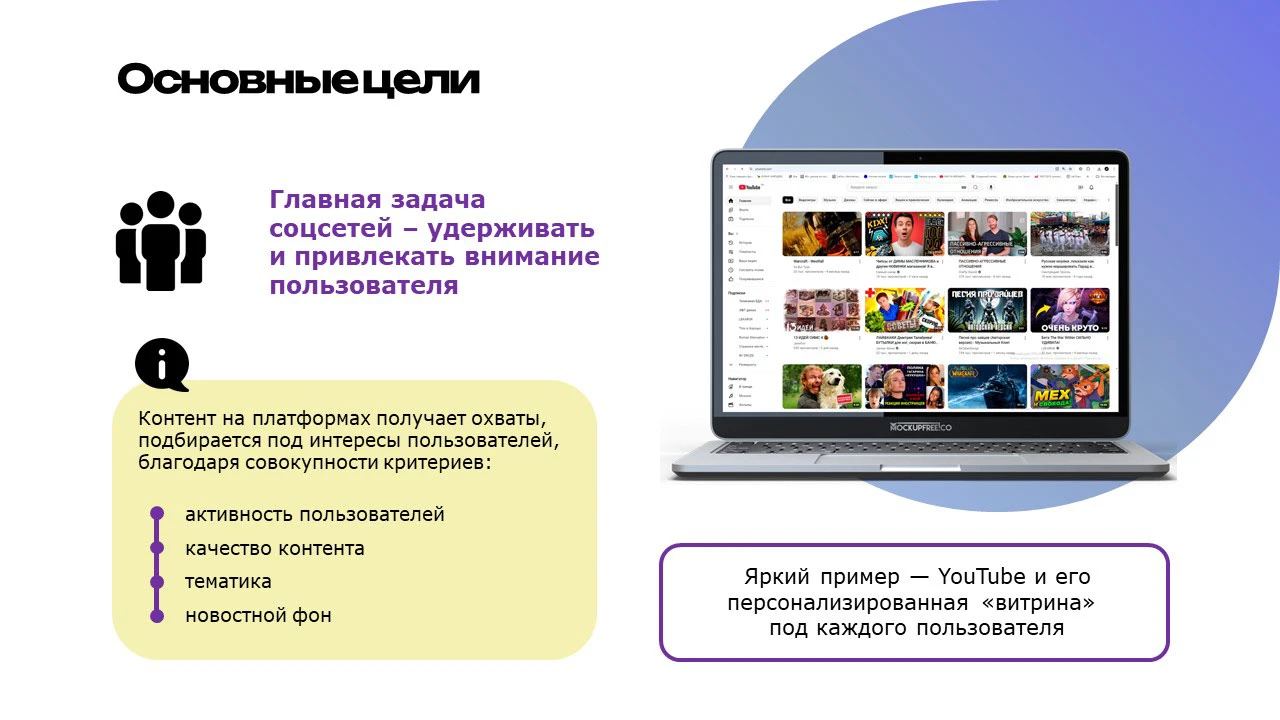 Презентация на тему "Социальные сети" — Изображение №2 — Маркетинг на Dprofile