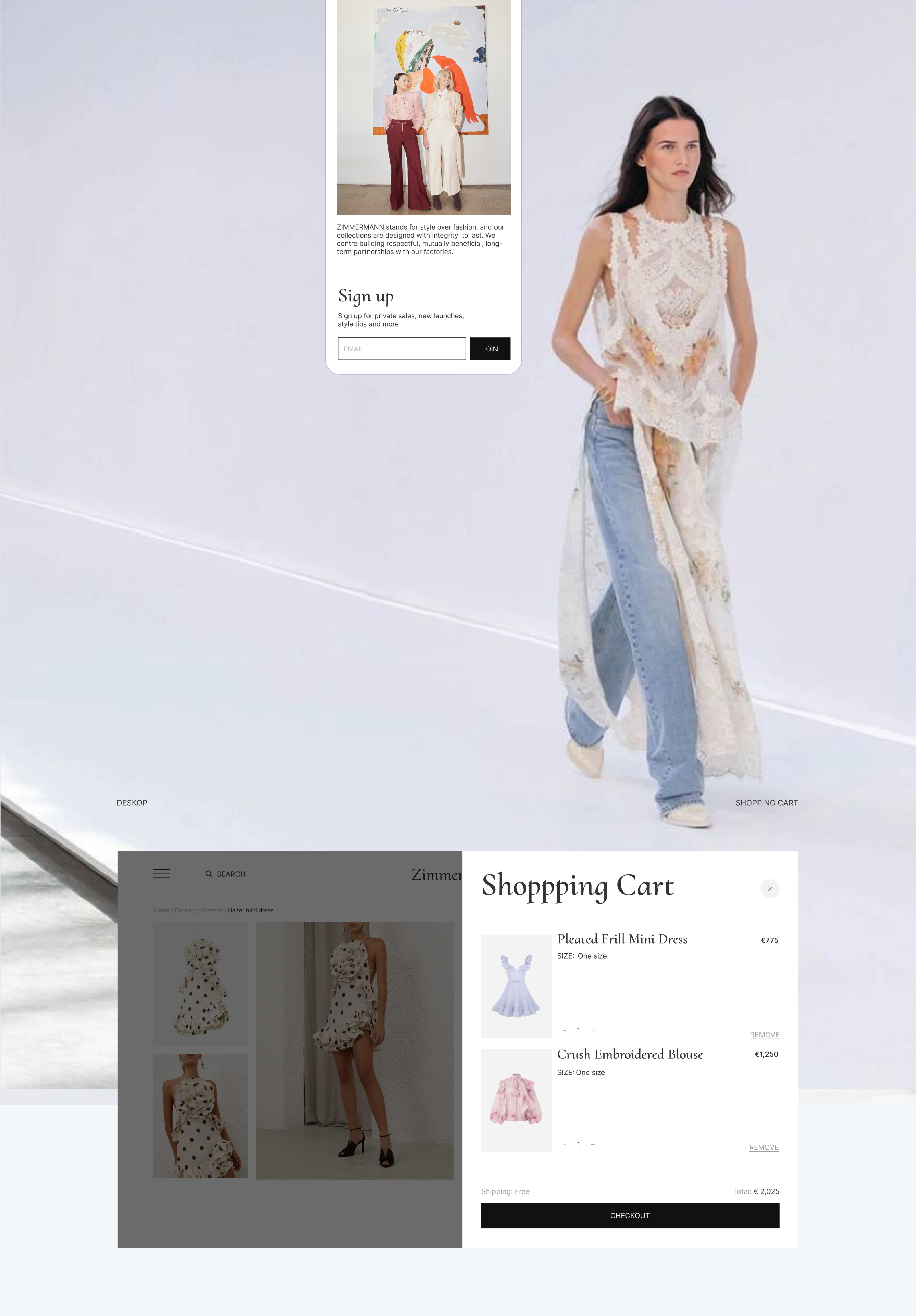 Zimmermann - Website redesign — Изображение №13 — Интерфейсы, Брендинг на Dprofile