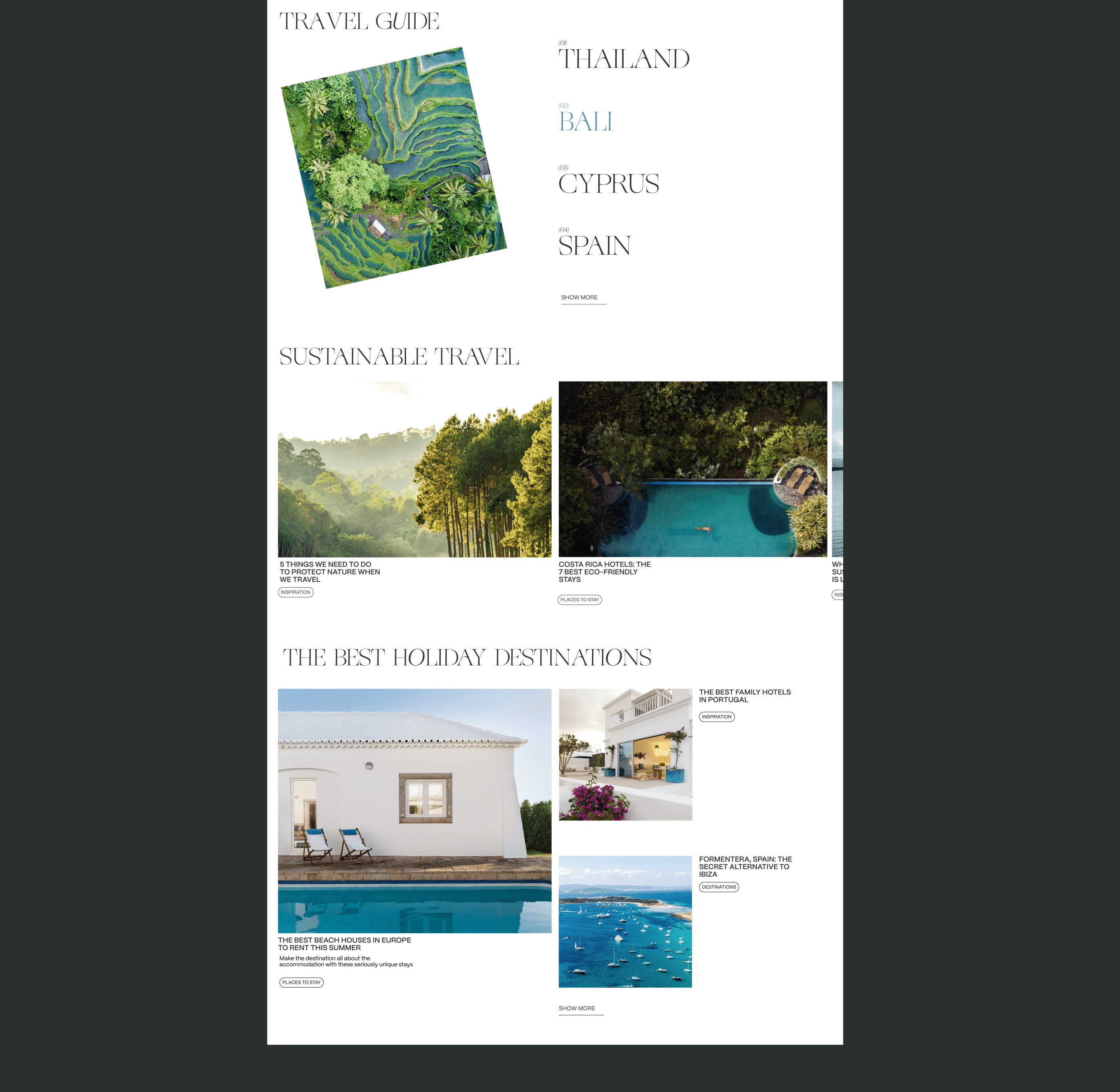 Condé Nast Traveller — Изображение №3 — Интерфейсы, Брендинг на Dprofile