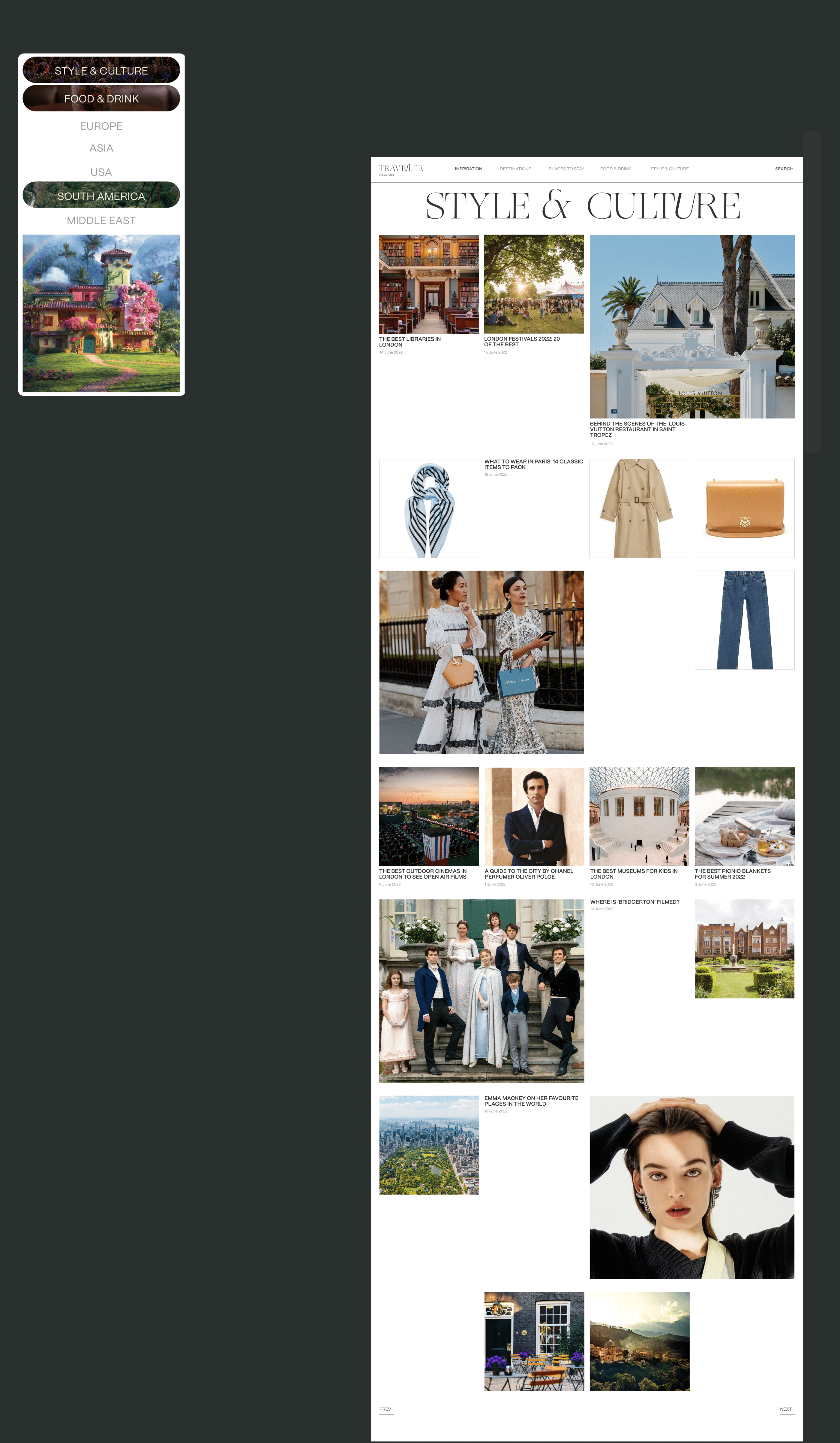 Condé Nast Traveller — Изображение №6 — Интерфейсы, Брендинг на Dprofile
