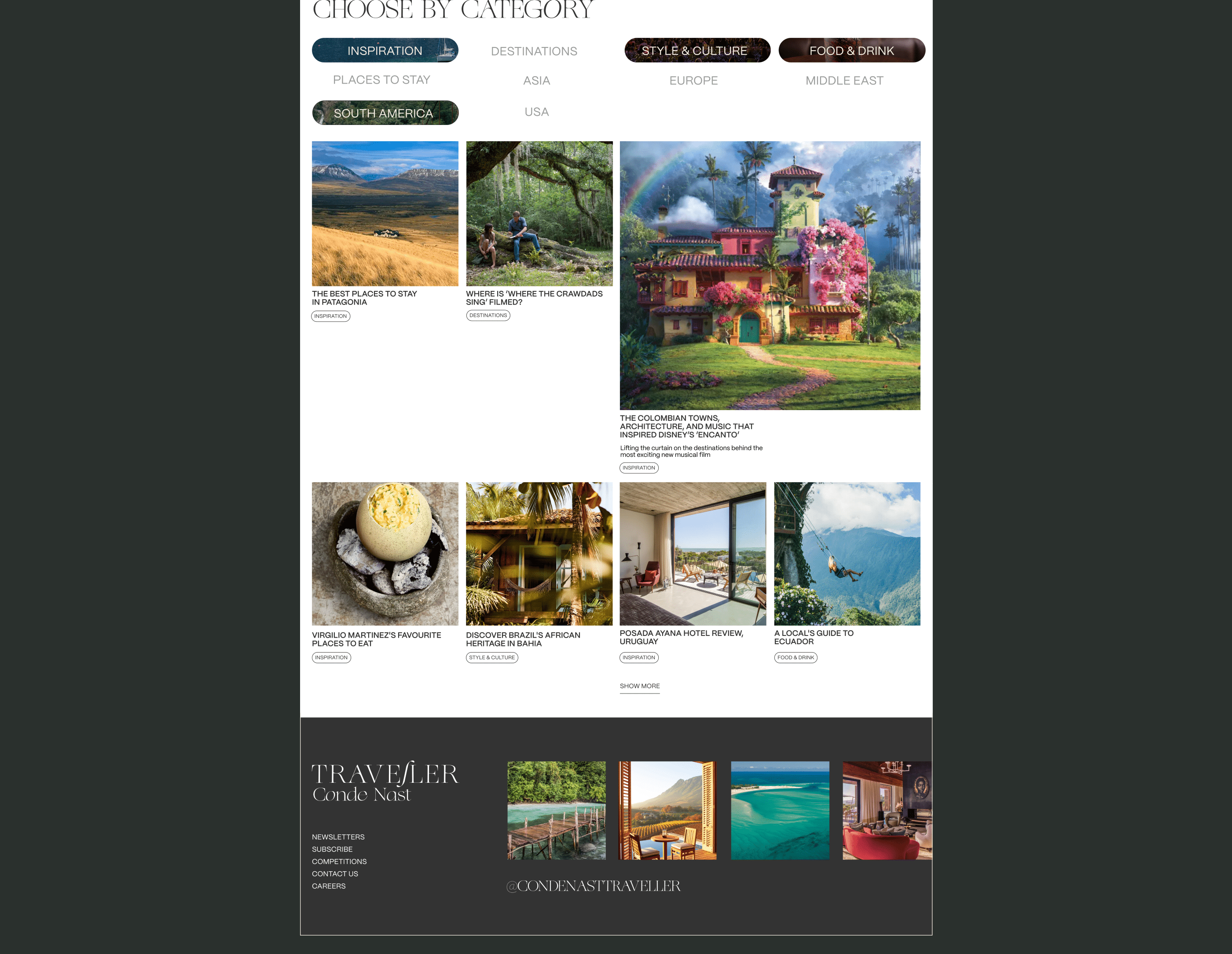 Condé Nast Traveller — Изображение №5 — Интерфейсы, Брендинг на Dprofile