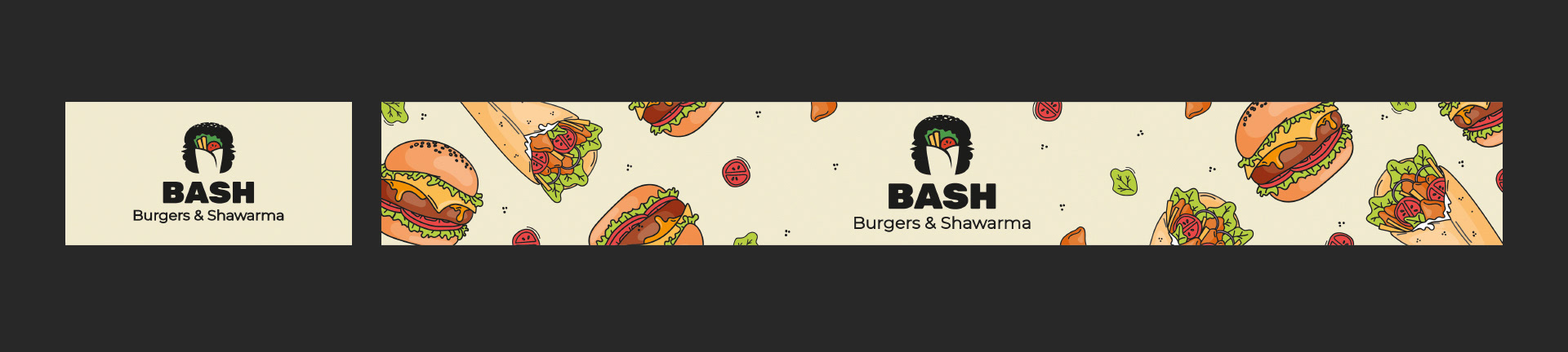 BASH | Brand Identity | Фирменный стиль для кафе — Изображение №7 — Брендинг, Графика на Dprofile