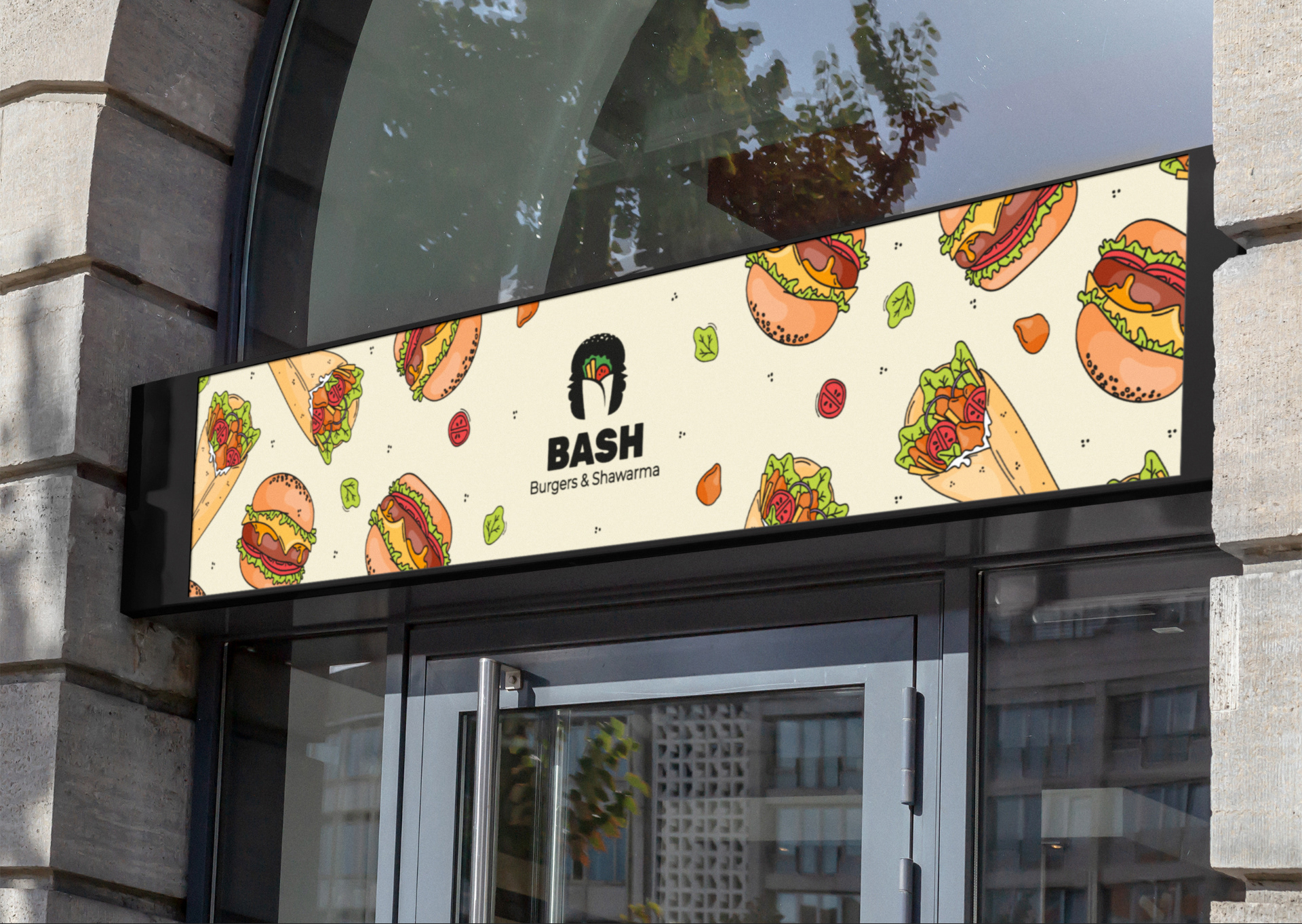 BASH | Brand Identity | Фирменный стиль для кафе — Изображение №6 — Брендинг, Графика на Dprofile